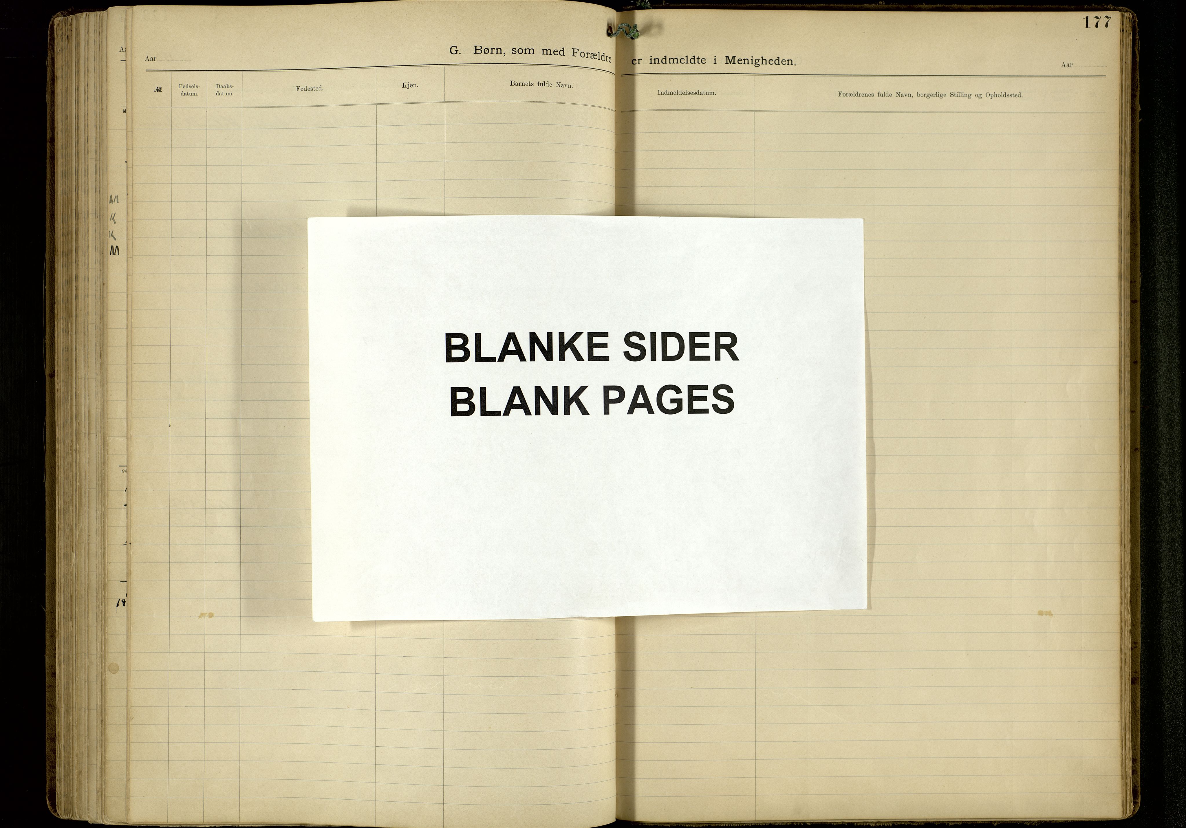 Den evangelisk-lutherske frimenighet, Risør, AV/SAK-1292-0007/F/Fa/L0002: Dissenter register no. F 18, 1892-1954, p. 177