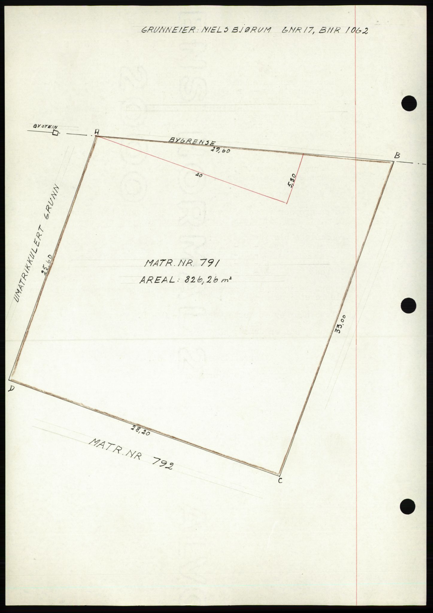 Namdal sorenskriveri, AV/SAT-A-4133/1/2/2C: Mortgage book no. -, 1946-1946, Diary no: : 33/1946