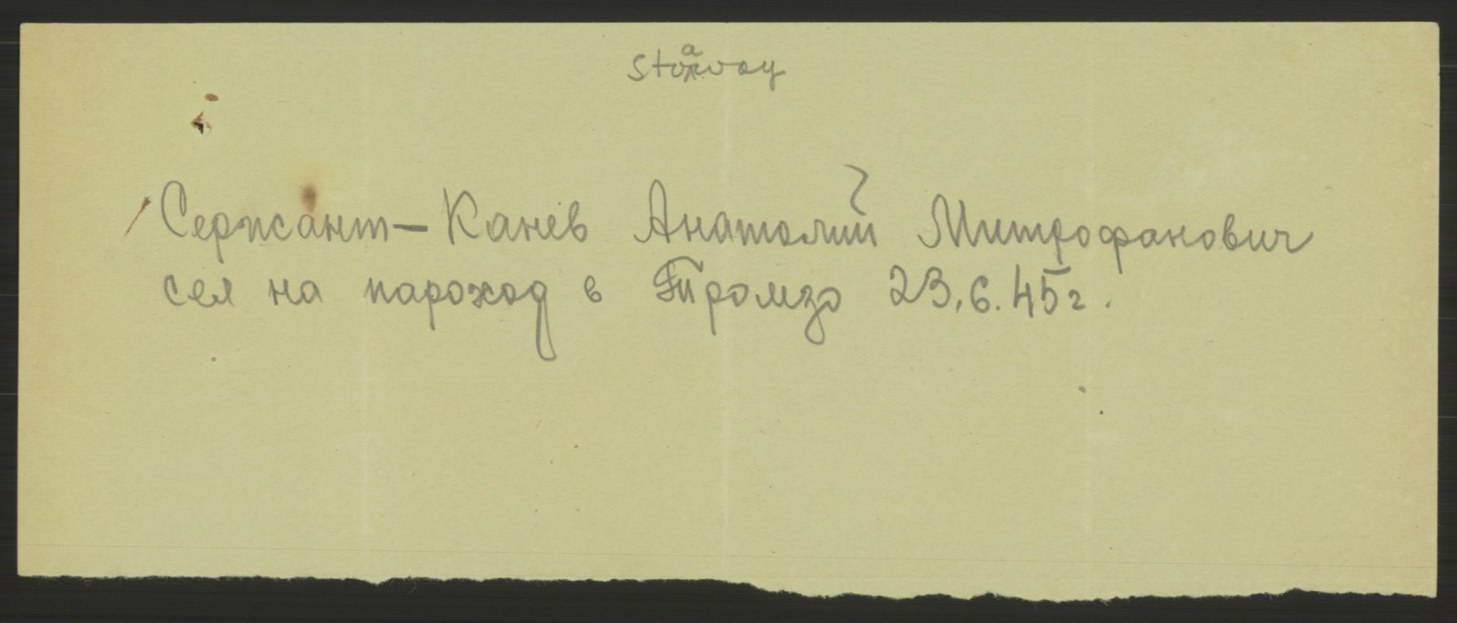 Flyktnings- og fangedirektoratet, Repatrieringskontoret, AV/RA-S-1681/D/Db/L0023: Displaced Persons (DPs) og sivile tyskere, 1945-1948, p. 550