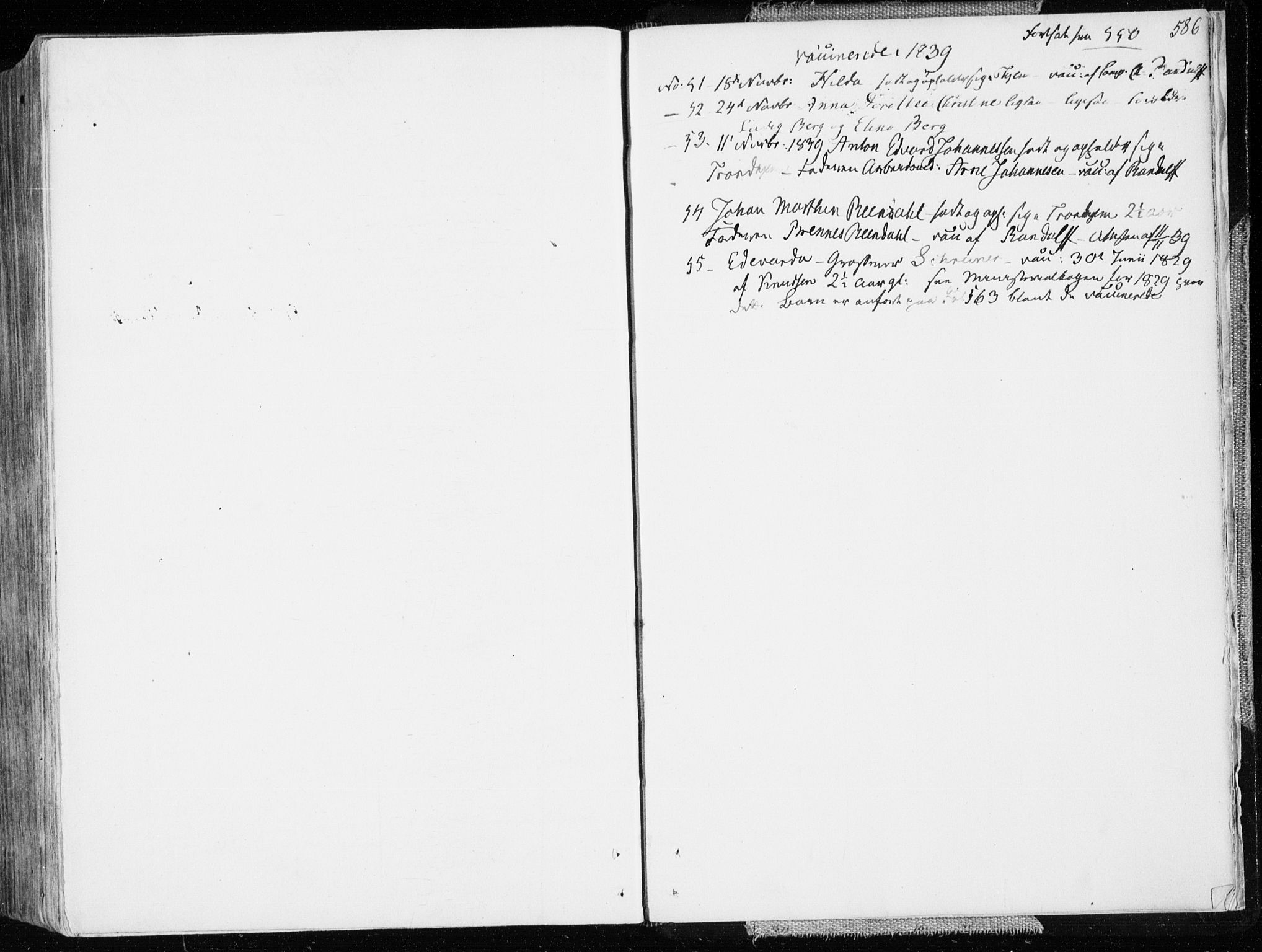 Ministerialprotokoller, klokkerbøker og fødselsregistre - Sør-Trøndelag, AV/SAT-A-1456/601/L0047: Parish register (official) no. 601A15, 1831-1839, p. 586