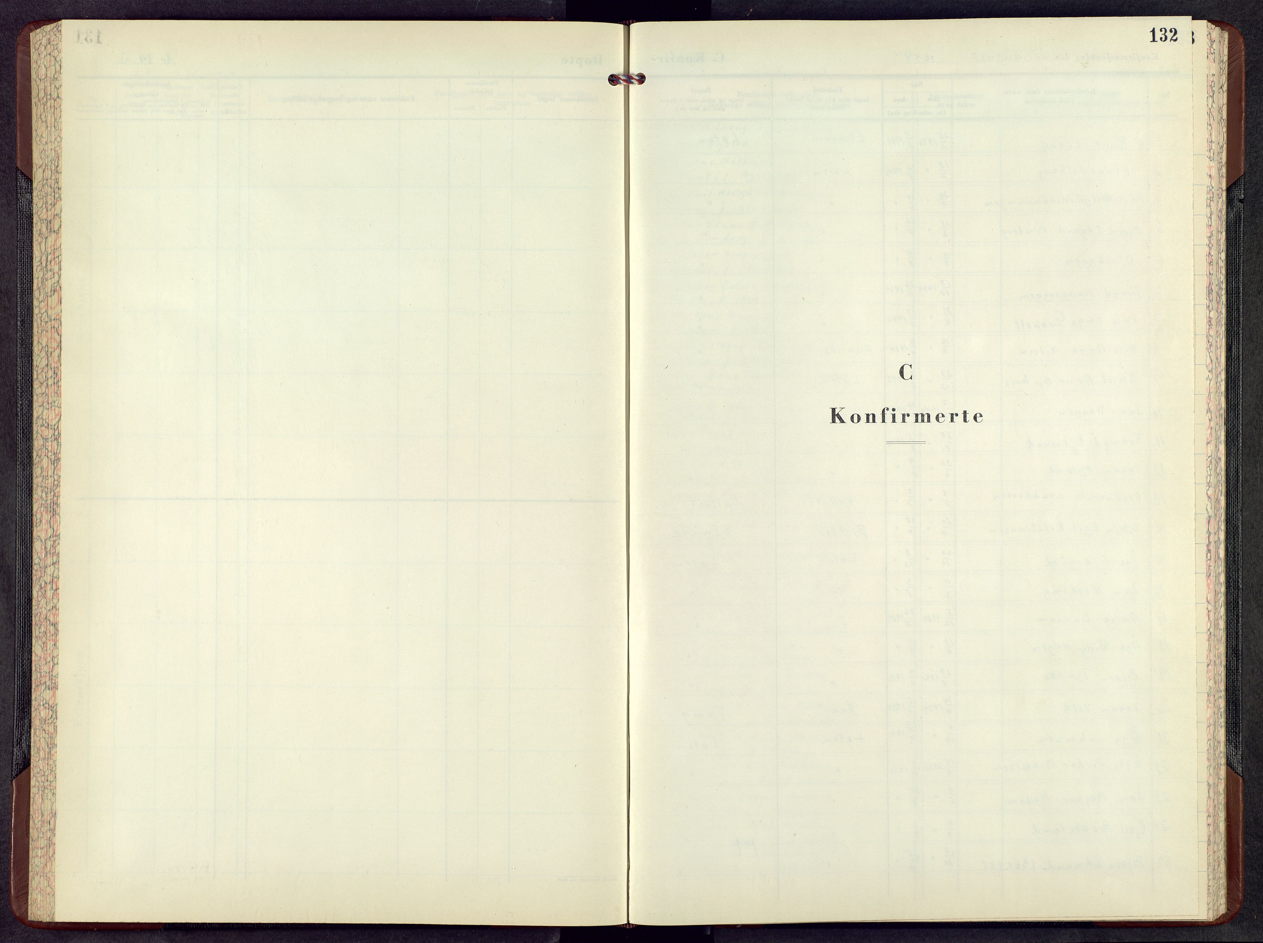 Løten prestekontor, AV/SAH-PREST-022/L/La/L0012: Parish register (copy) no. 12, 1954-1957, p. 132