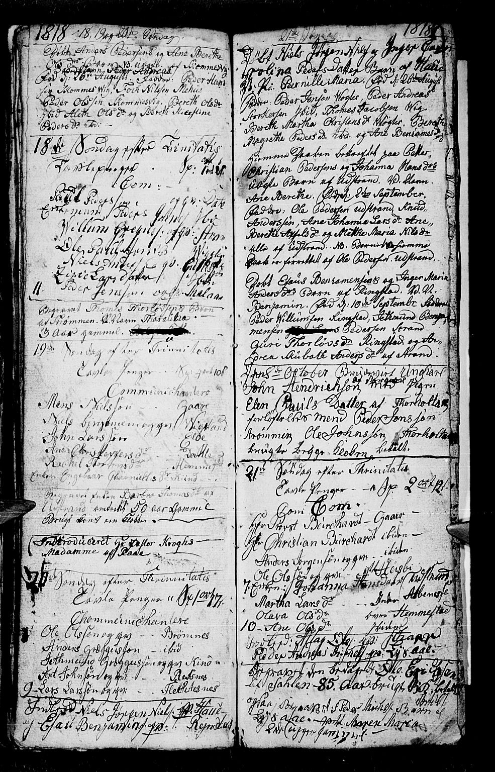 Kvæfjord sokneprestkontor, AV/SATØ-S-1323/G/Ga/Gab/L0001klokker: Parish register (copy) no. 1, 1806-1824