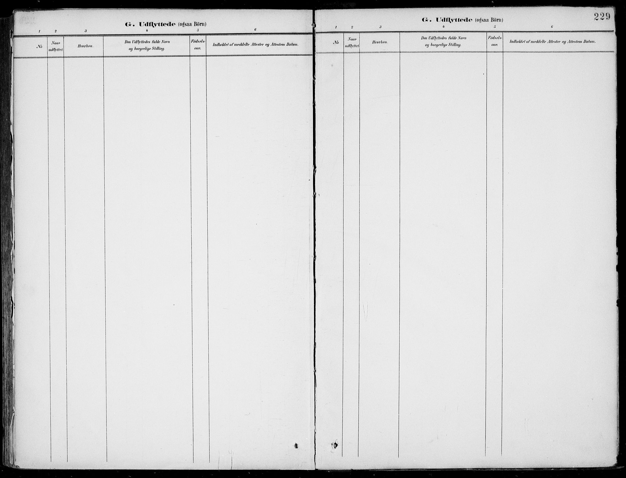 Vik sokneprestembete, AV/SAB-A-81501/H/Haa/Haab/L0002: Parish register (official) no. B  2, 1891-1907, p. 229