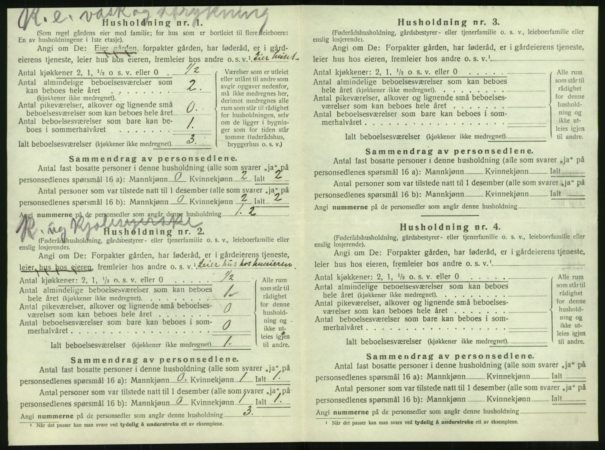 SAT, 1920 census for Tjøtta, 1920, p. 618