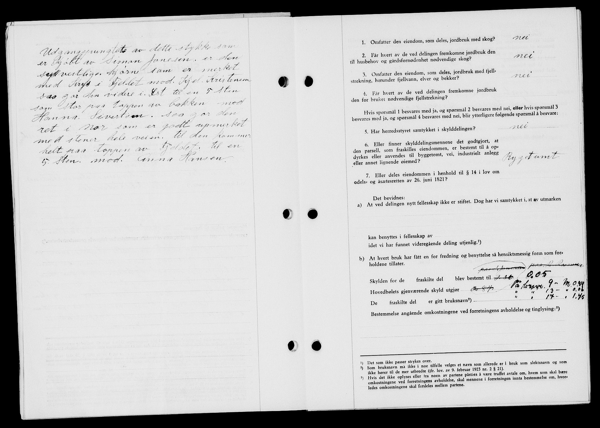 Flekkefjord sorenskriveri, SAK/1221-0001/G/Gb/Gba/L0057: Mortgage book no. A-5, 1941-1942, Diary no: : 547/1941