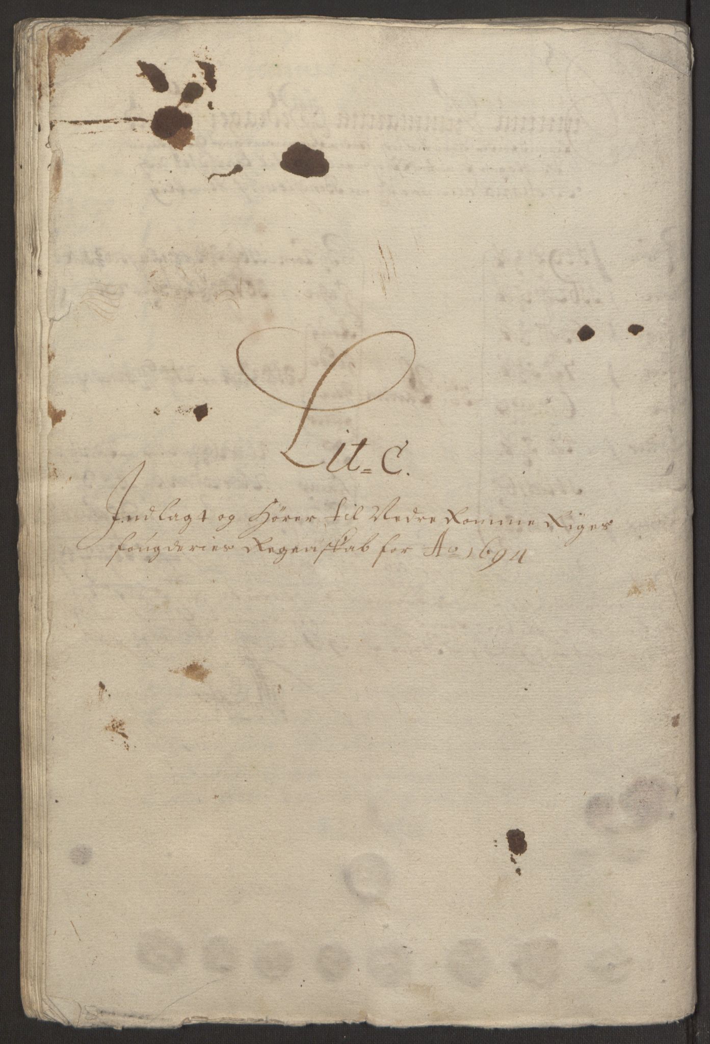 Rentekammeret inntil 1814, Reviderte regnskaper, Fogderegnskap, RA/EA-4092/R11/L0579: Fogderegnskap Nedre Romerike, 1694-1695, p. 59