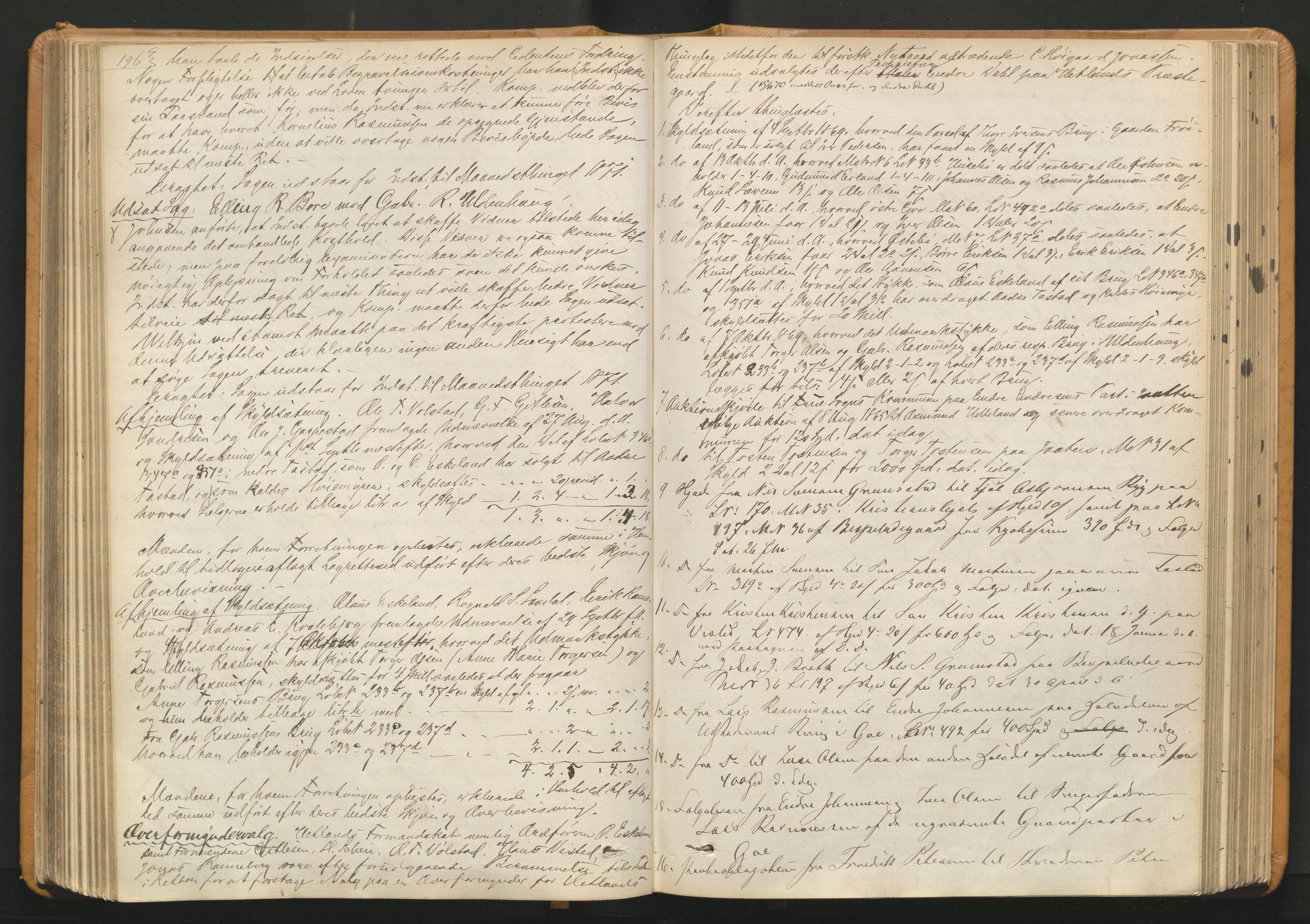 Jæren sorenskriveri, AV/SAST-A-100310/01/3/30/30BA/L0001: TINGBOK 7, 1868-1873, p. 196