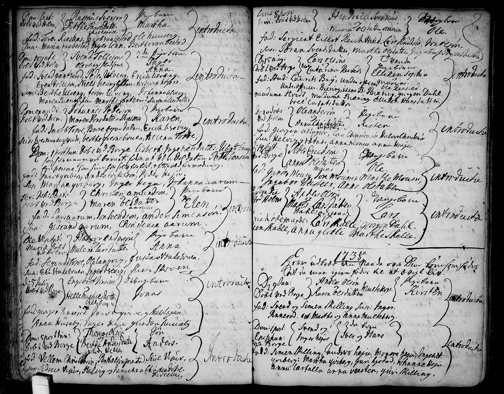 Borge prestekontor Kirkebøker, AV/SAO-A-10903/F/Fa/L0001: Parish register (official) no. I 1, 1723-1792