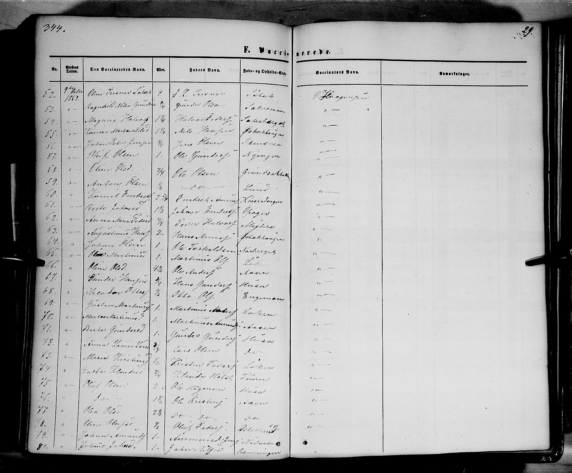 Elverum prestekontor, AV/SAH-PREST-044/H/Ha/Haa/L0010: Parish register (official) no. 10, 1857-1868, p. 344