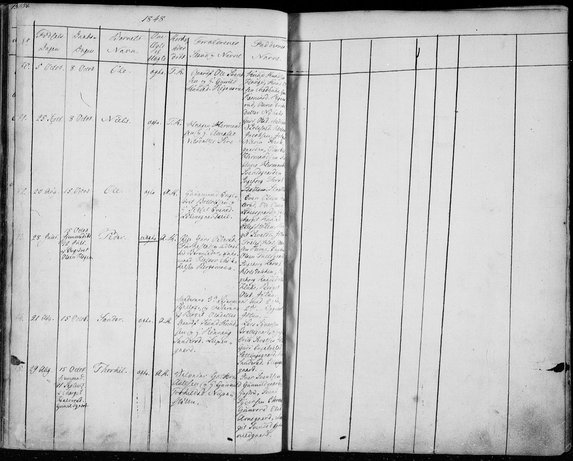 Ål kirkebøker, AV/SAKO-A-249/F/Fa/L0005: Parish register (official) no. I 5, 1825-1848, p. 158