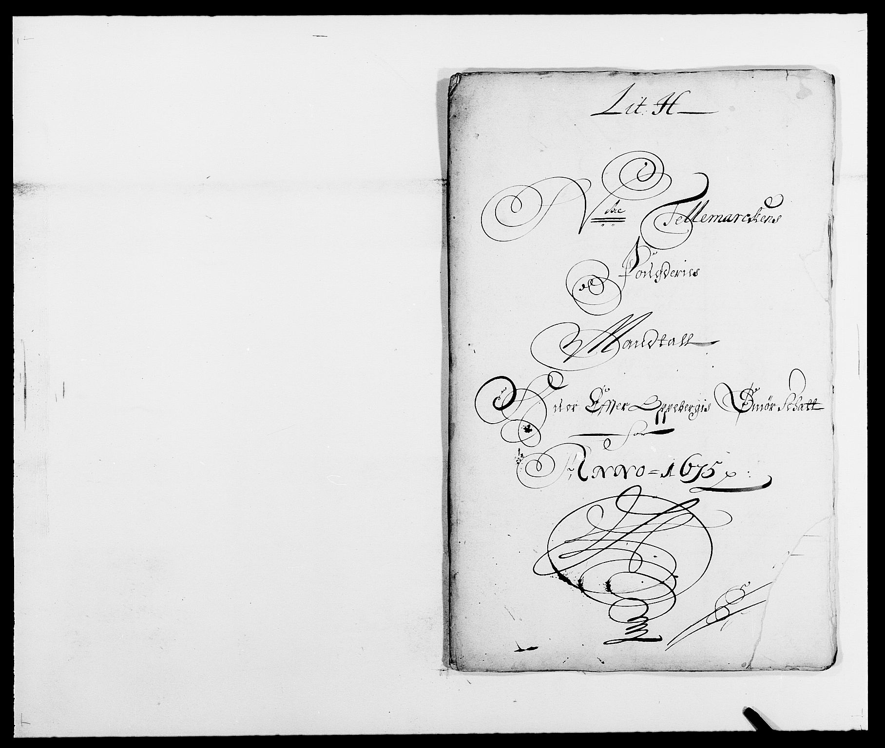 Rentekammeret inntil 1814, Reviderte regnskaper, Fogderegnskap, RA/EA-4092/R35/L2063: Fogderegnskap Øvre og Nedre Telemark, 1675, p. 172