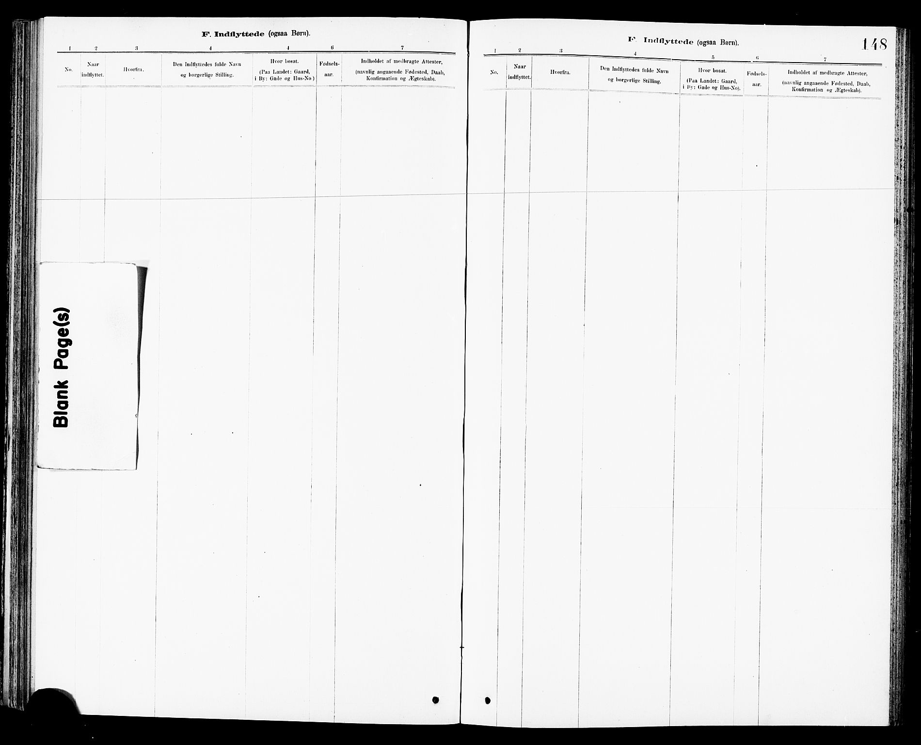 Ministerialprotokoller, klokkerbøker og fødselsregistre - Sør-Trøndelag, AV/SAT-A-1456/608/L0341: Parish register (copy) no. 608C07, 1890-1912, p. 148