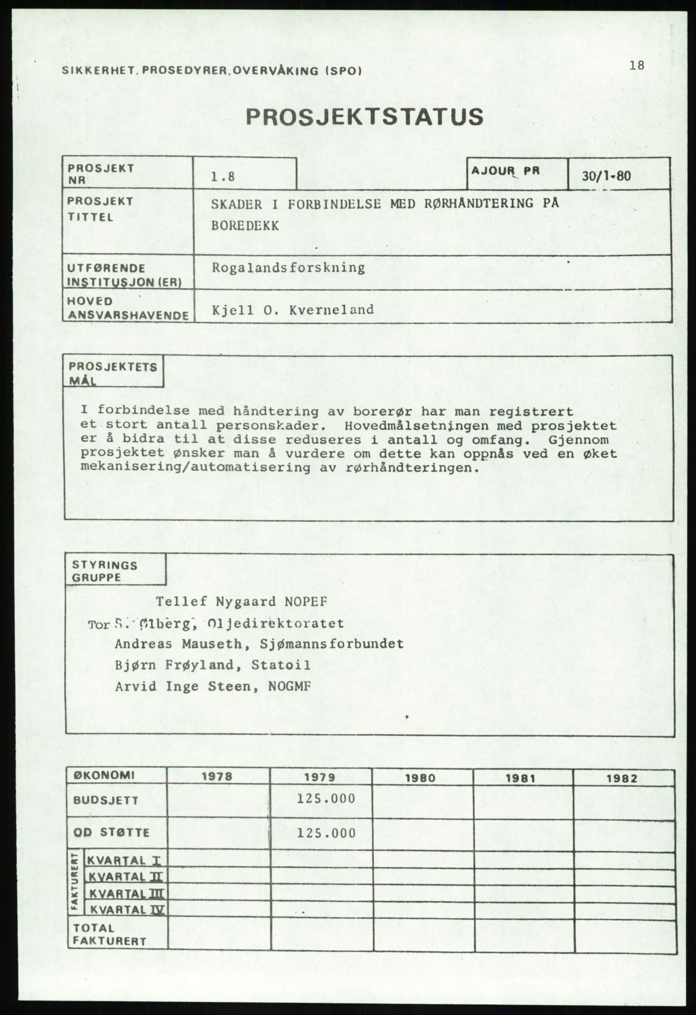Justisdepartementet, Granskningskommisjonen ved Alexander Kielland-ulykken 27.3.1980, RA/S-1165/D/L0020: X Opplæring/Kompetanse (Doku.liste + X1-X18 av 18)/Y Forskningsprosjekter (Doku.liste + Y1-Y7 av 9), 1980-1981, p. 249