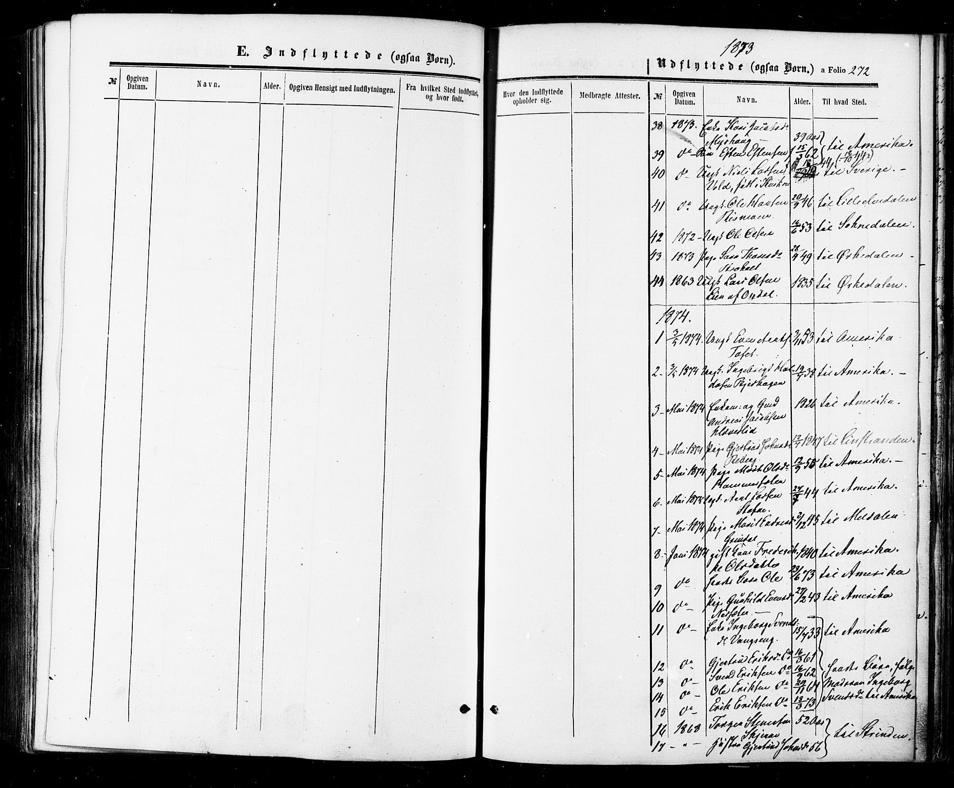 Ministerialprotokoller, klokkerbøker og fødselsregistre - Sør-Trøndelag, SAT/A-1456/674/L0870: Parish register (official) no. 674A02, 1861-1879, p. 272