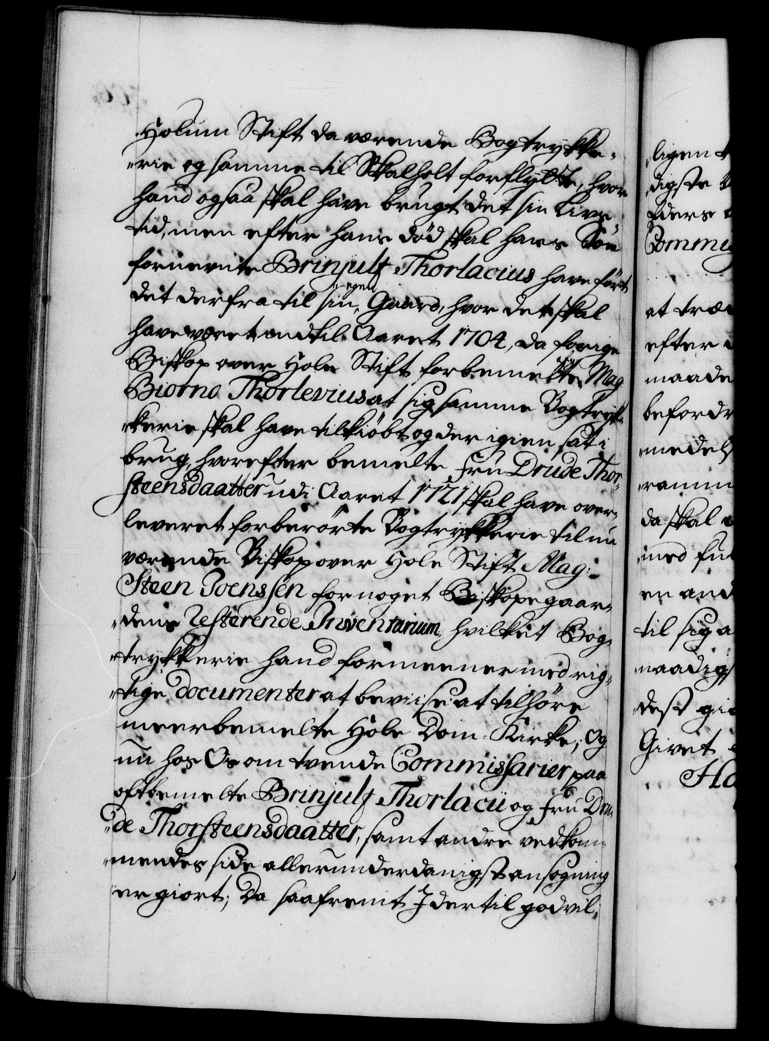 Danske Kanselli 1572-1799, RA/EA-3023/F/Fc/Fca/Fcab/L0022: Norske tegnelser, 1722-1724, p. 309b