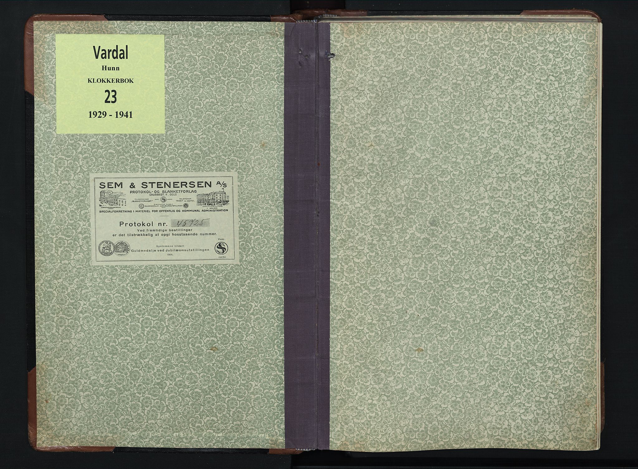 Vardal prestekontor, SAH/PREST-100/H/Ha/Hab/L0023: Parish register (copy) no. 23, 1929-1941