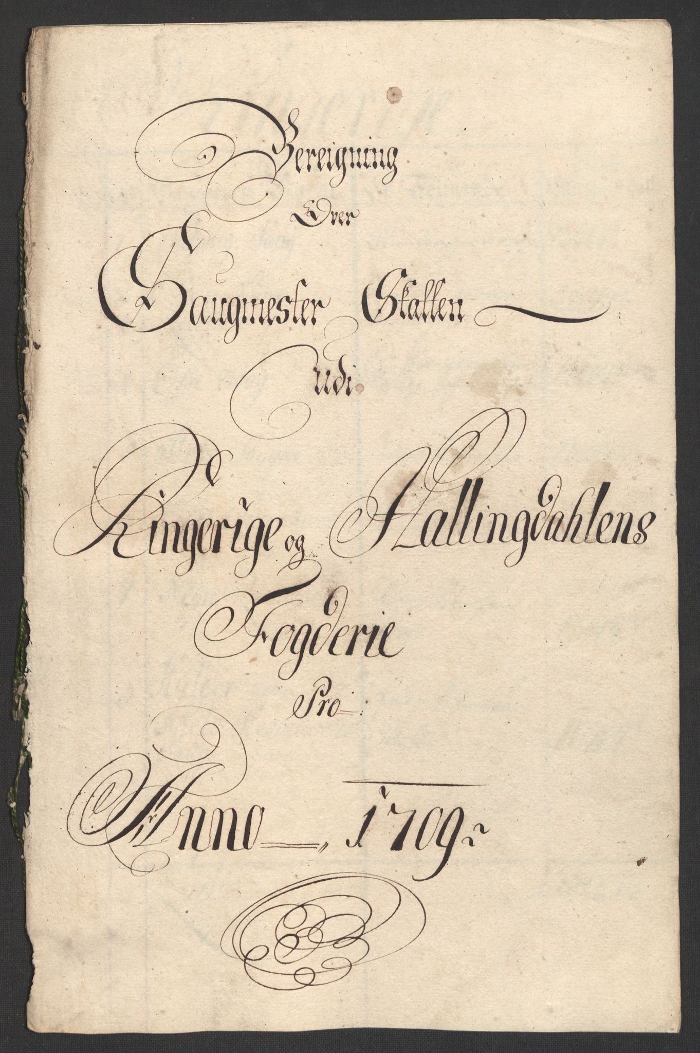 Rentekammeret inntil 1814, Reviderte regnskaper, Fogderegnskap, RA/EA-4092/R23/L1468: Fogderegnskap Ringerike og Hallingdal, 1709-1710, p. 127