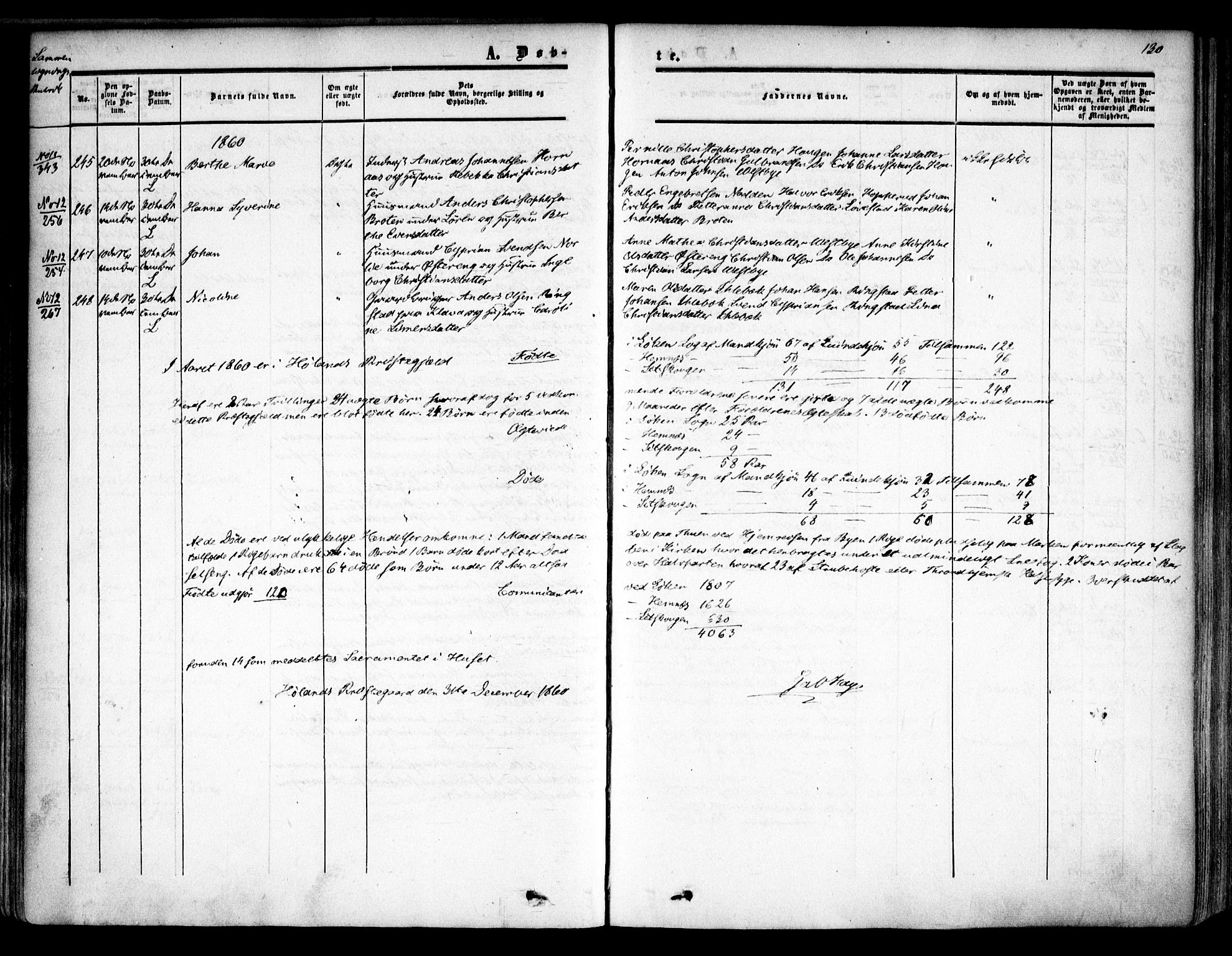 Høland prestekontor Kirkebøker, SAO/A-10346a/F/Fa/L0010: Parish register (official) no. I 10, 1854-1861, p. 130