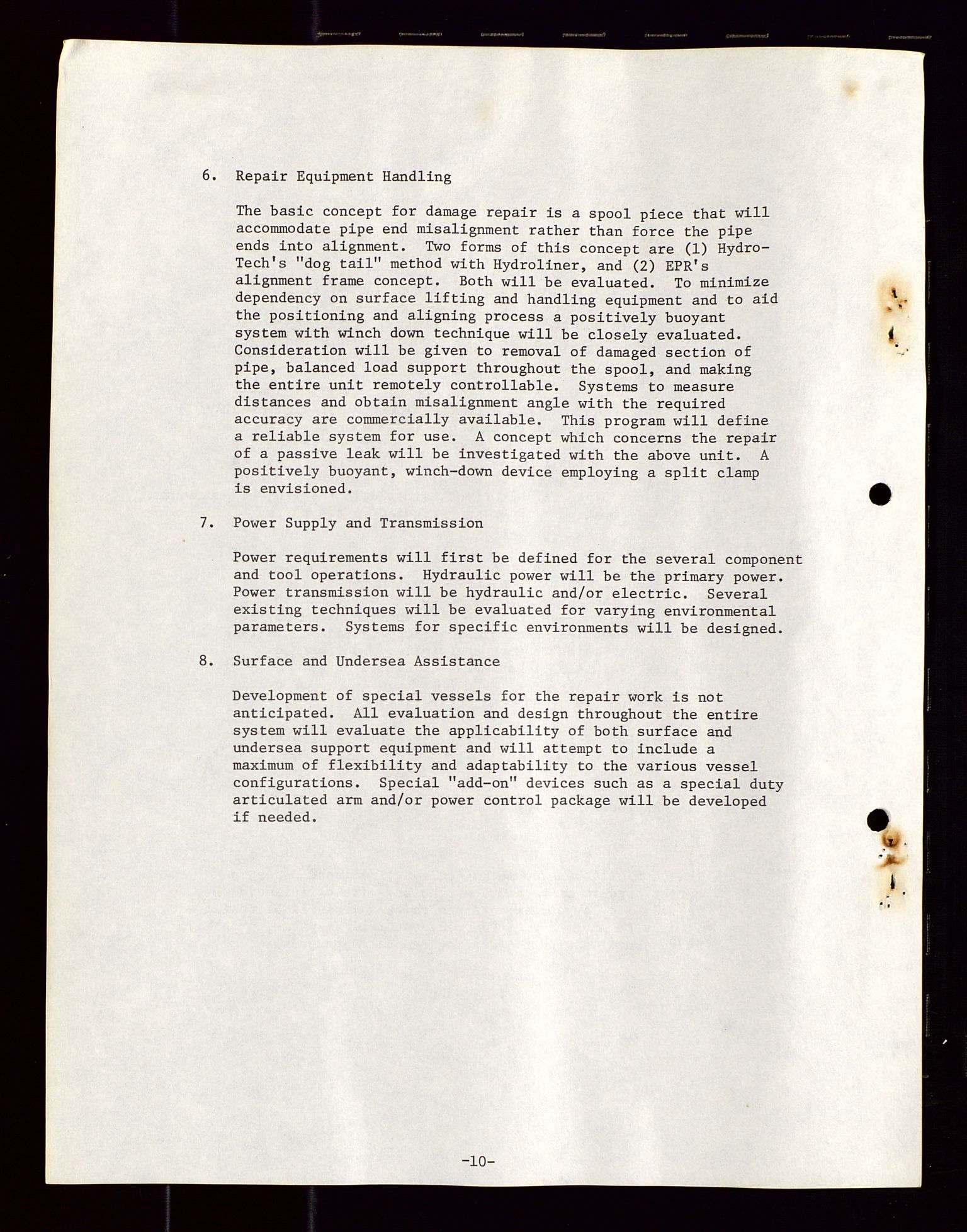 Industridepartementet, Oljekontoret, AV/SAST-A-101348/Di/L0001: DWP, møter juni - november, komiteemøter nr. 19 - 26, 1973-1974, p. 225