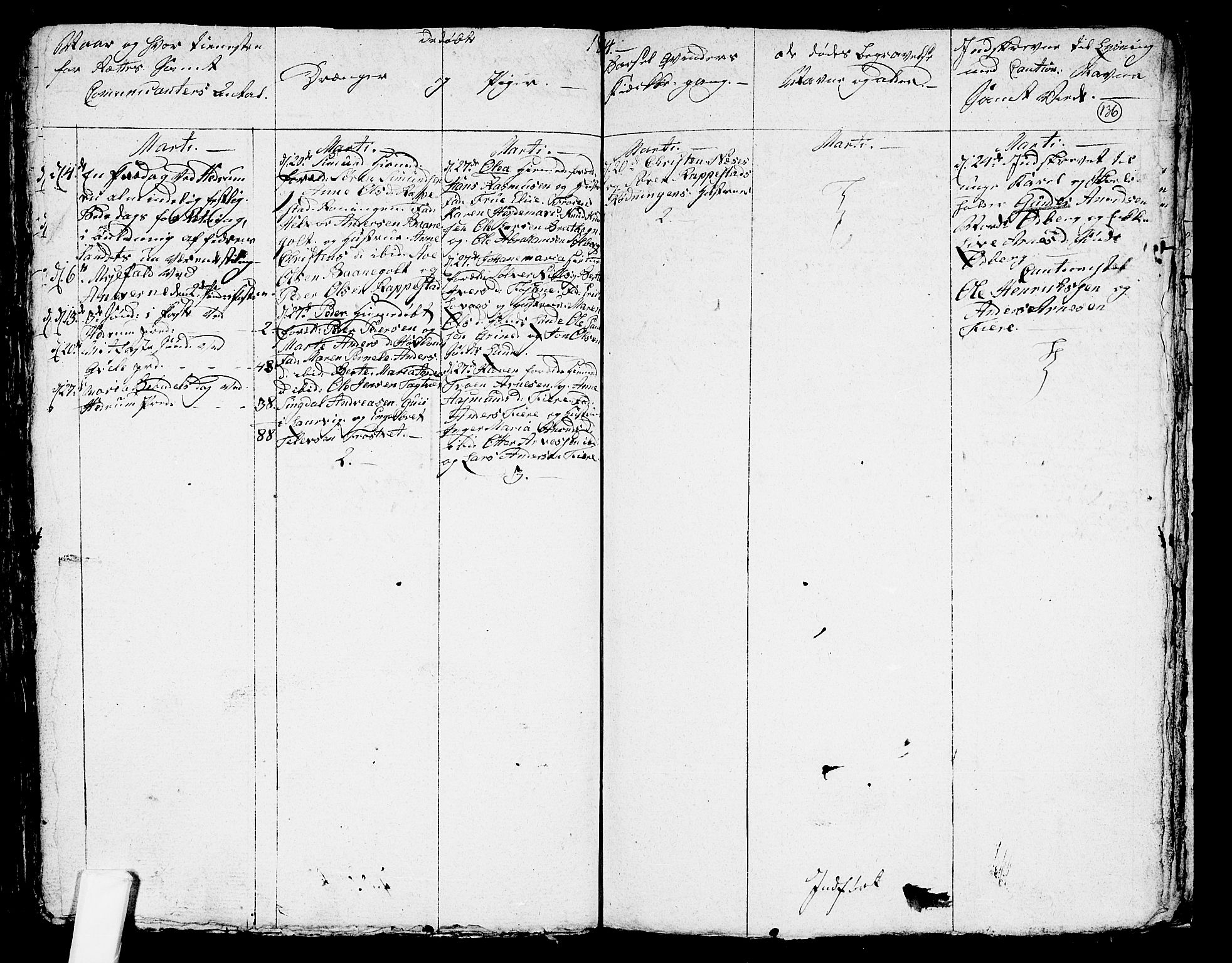 Hedrum kirkebøker, AV/SAKO-A-344/G/Ga/L0002: Parish register (copy) no. I 2, 1803-1817, p. 136