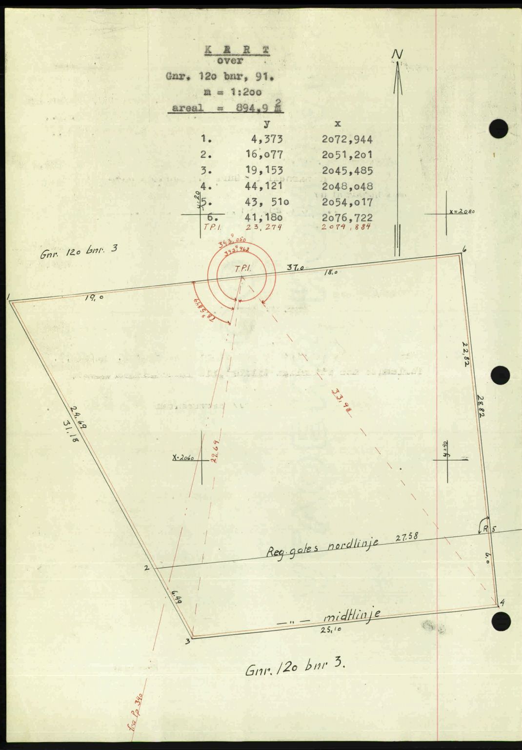 Ålesund byfogd, AV/SAT-A-4384: Mortgage book no. 37A (1), 1947-1949, Diary no: : 123/1948