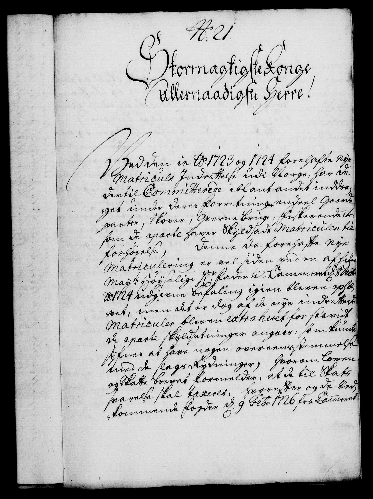 Rentekammeret, Kammerkanselliet, RA/EA-3111/G/Gf/Gfa/L0017: Norsk relasjons- og resolusjonsprotokoll (merket RK 52.17), 1734, p. 128