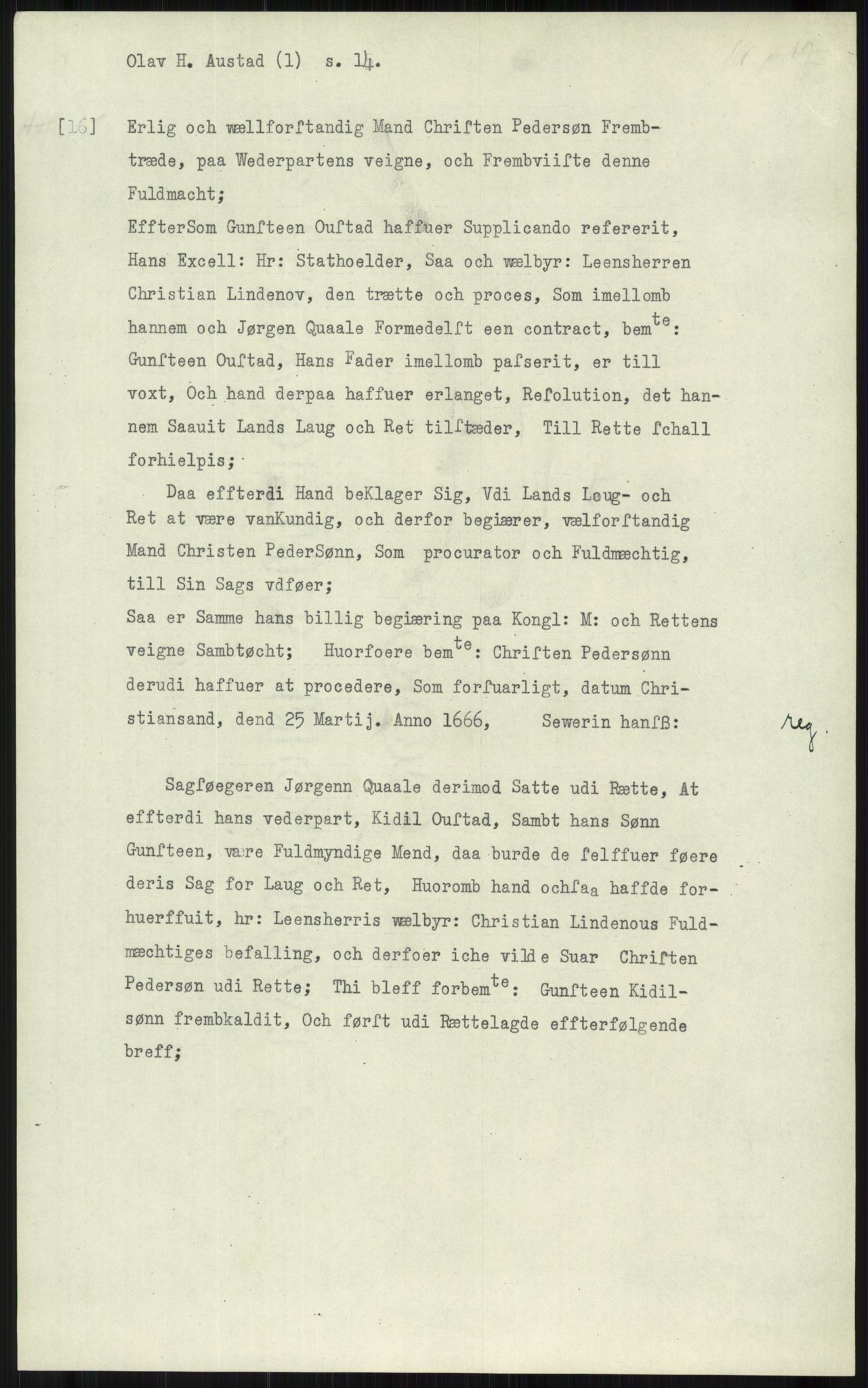 Samlinger til kildeutgivelse, Diplomavskriftsamlingen, AV/RA-EA-4053/H/Ha, p. 367