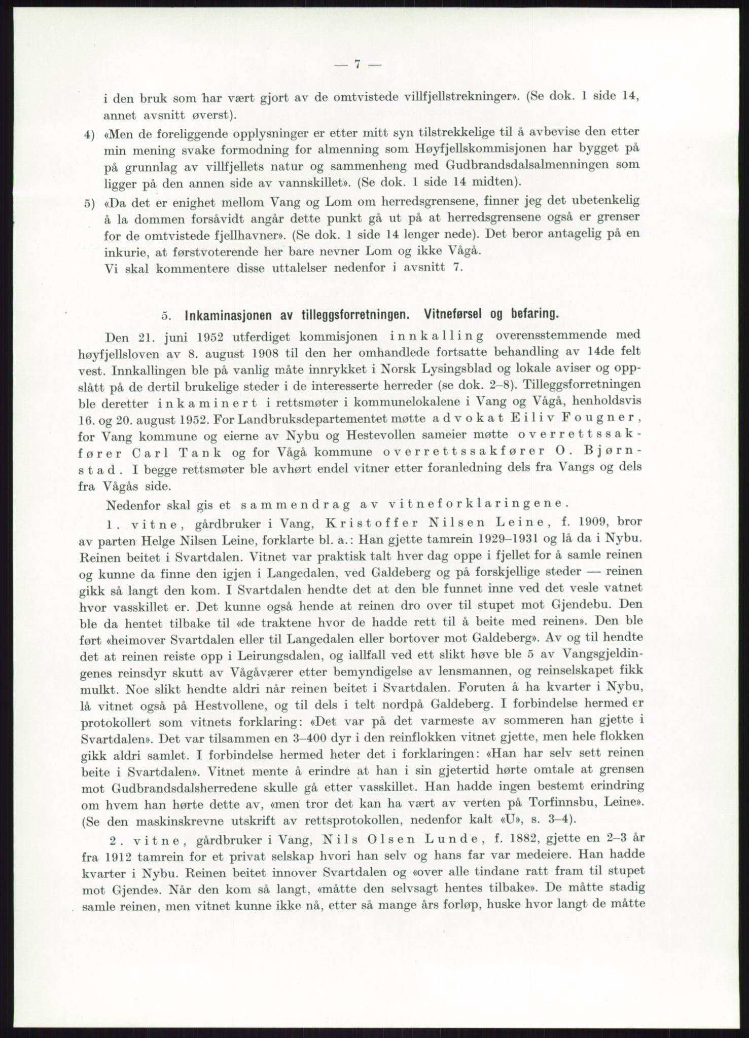 Høyfjellskommisjonen, AV/RA-S-1546/X/Xa/L0001: Nr. 1-33, 1909-1953, p. 6211