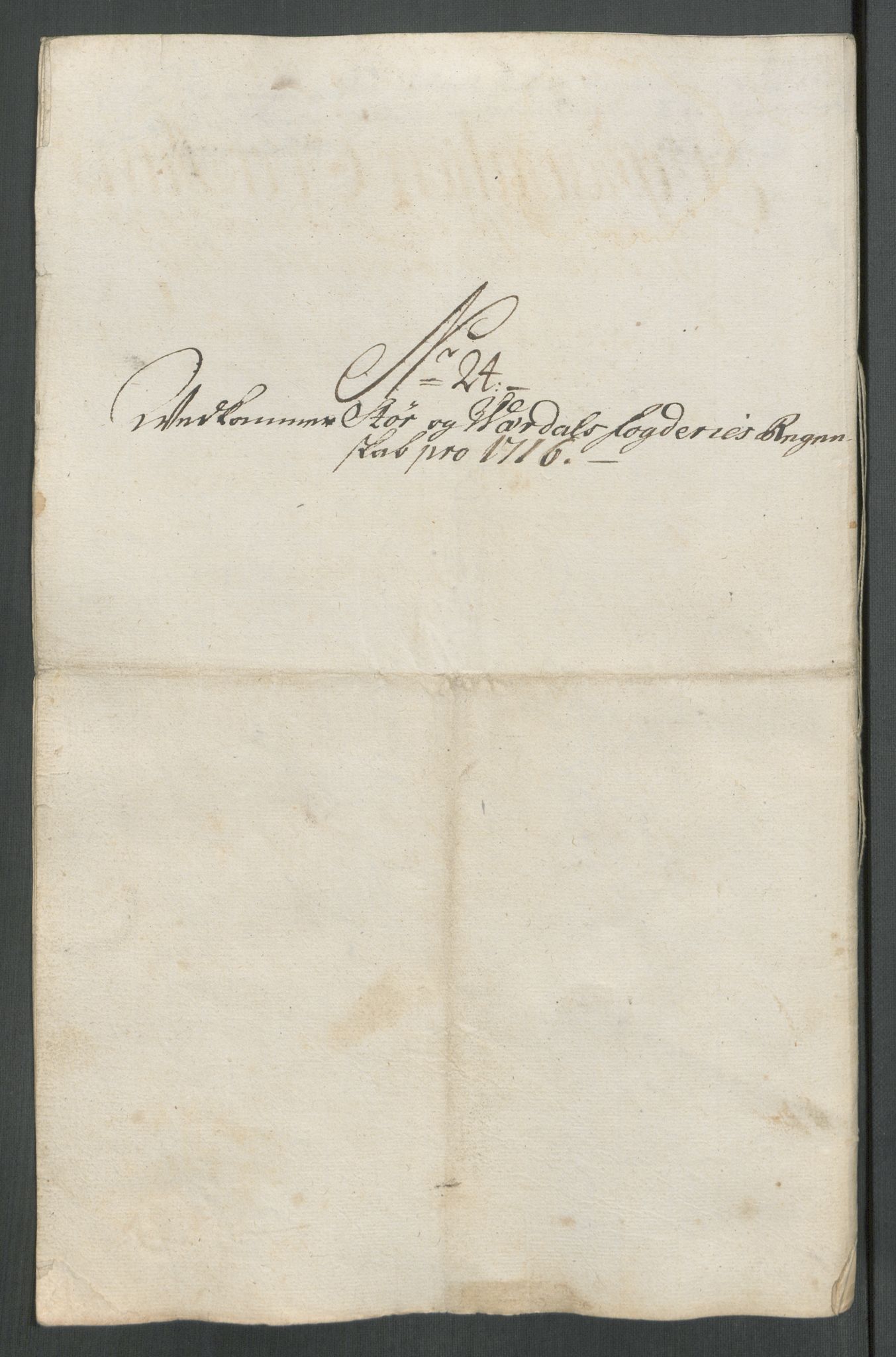 Rentekammeret inntil 1814, Reviderte regnskaper, Fogderegnskap, AV/RA-EA-4092/R62/L4206: Fogderegnskap Stjørdal og Verdal, 1716, p. 235