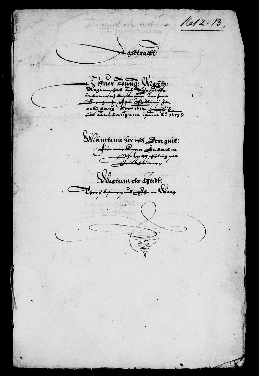 Rentekammeret inntil 1814, Reviderte regnskaper, Lensregnskaper, RA/EA-5023/R/Rb/Rbs/L0003: Stavanger len, 1610-1613