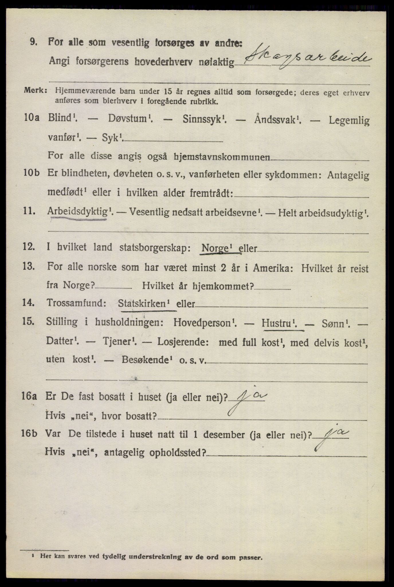 SAKO, 1920 census for Norderhov, 1920, p. 23764