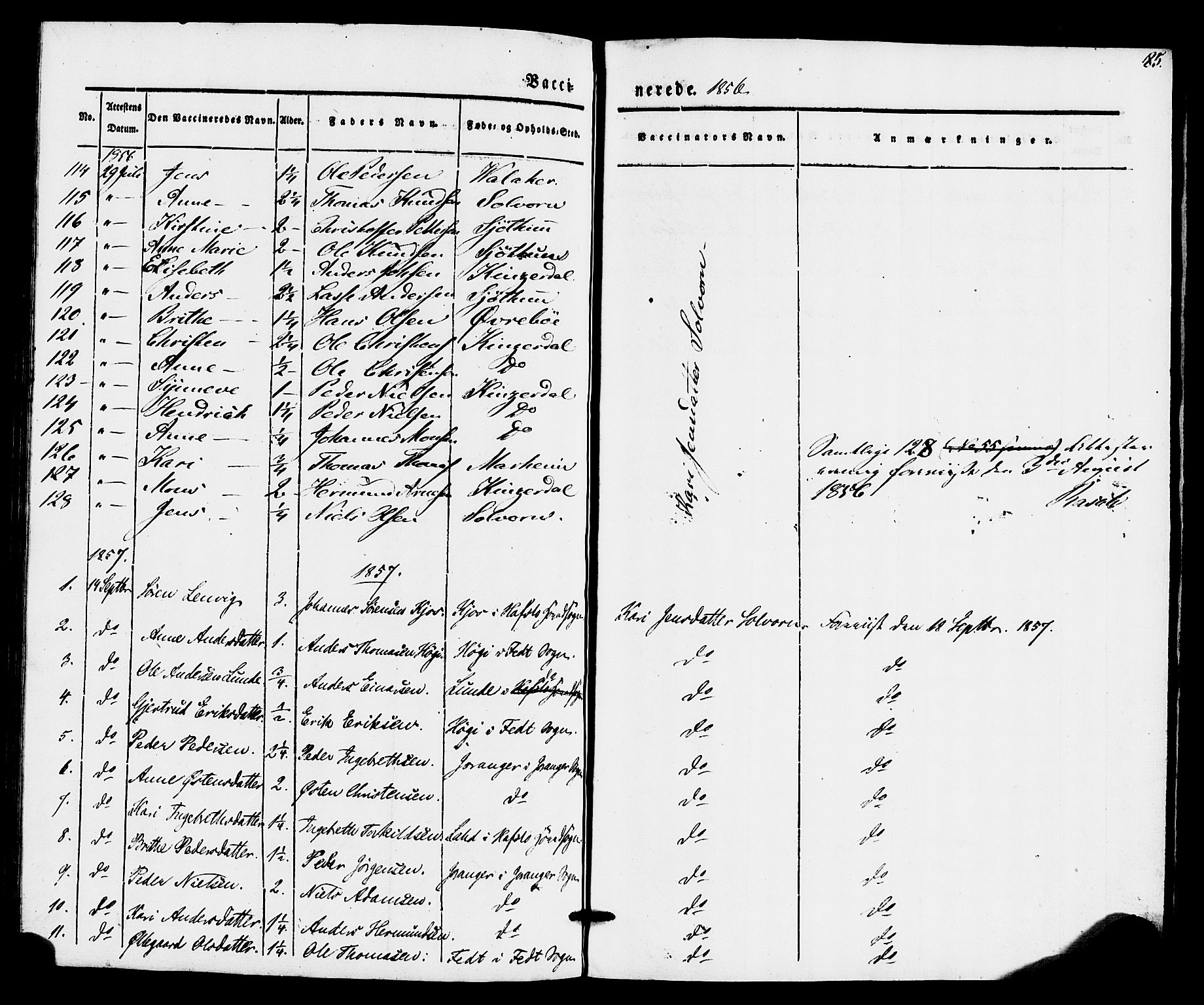 Hafslo sokneprestembete, SAB/A-80301/H/Haa/Haaa/L0016: Parish register (official) no. A 16, 1835-1860, p. 86