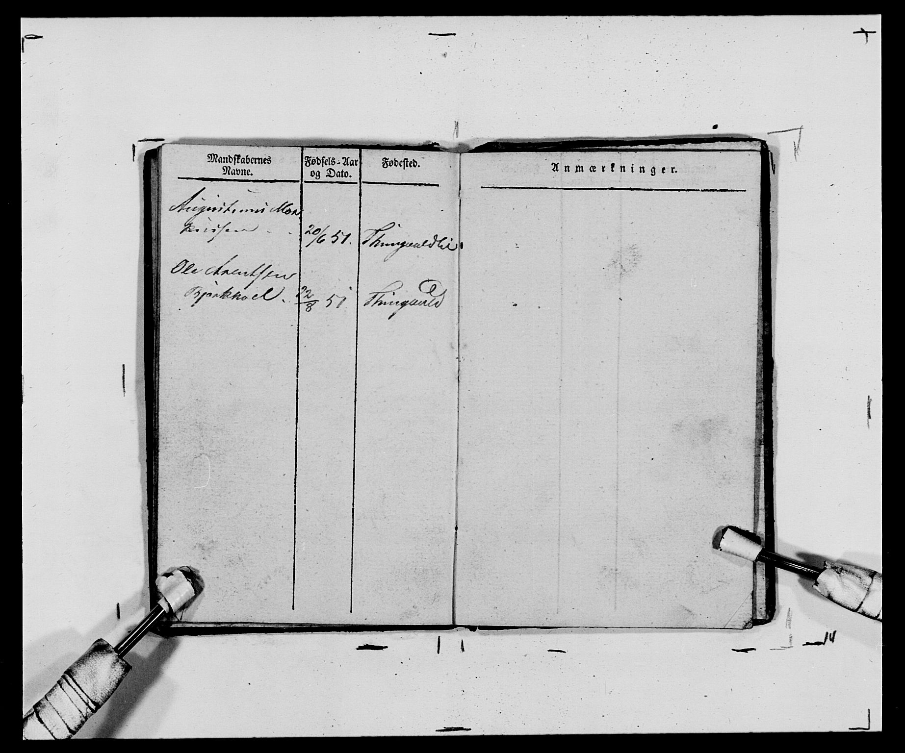 Generalitets- og kommissariatskollegiet, Det kongelige norske kommissariatskollegium, AV/RA-EA-5420/E/Eh/L0120: Tingvollske kompani, 1850-1870, p. 68