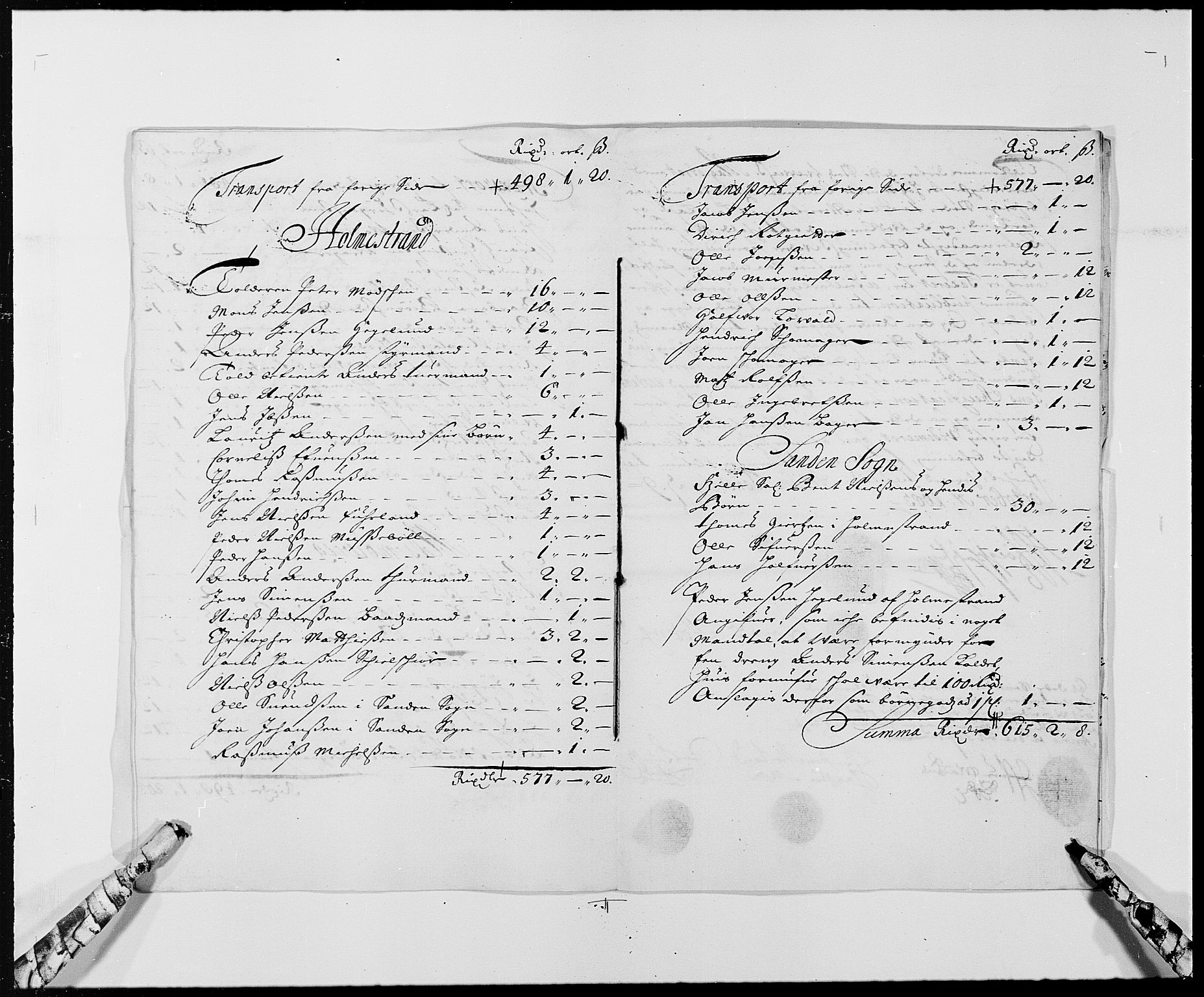 Rentekammeret inntil 1814, Reviderte regnskaper, Byregnskaper, AV/RA-EA-4066/R/Rh/L0158: [H1] Kontribusjonsregnskap, 1664-1692, p. 460