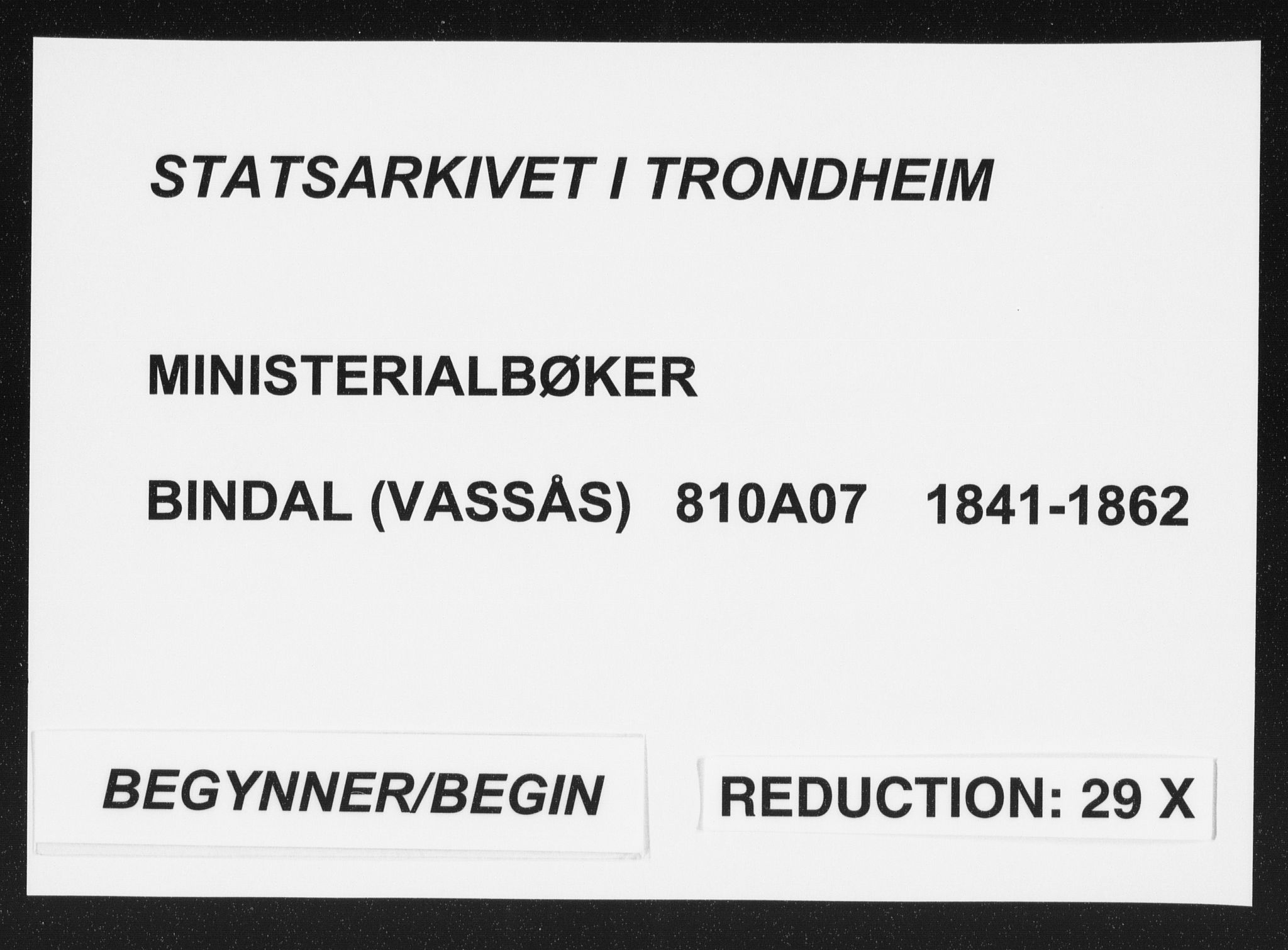 Ministerialprotokoller, klokkerbøker og fødselsregistre - Nordland, SAT/A-1459/810/L0144: Parish register (official) no. 810A07 /1, 1841-1862