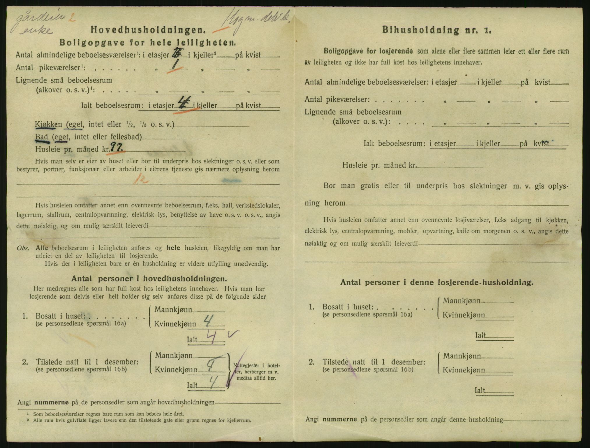 SAO, 1920 census for Kristiania, 1920, p. 19833