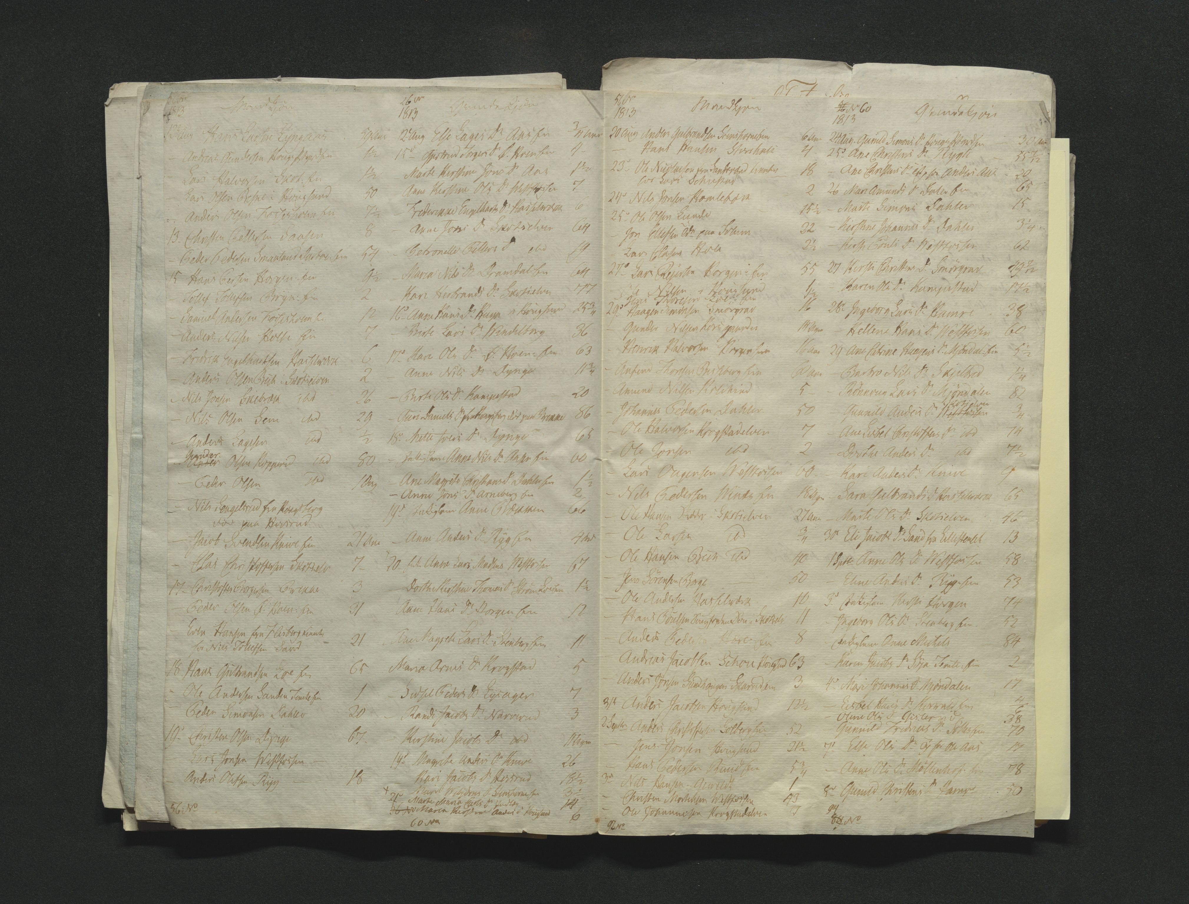 Eiker, Modum og Sigdal sorenskriveri, AV/SAKO-A-123/H/Ha/Hab/L0001: Dødsfallsmeldinger, 1812-1822, p. 25