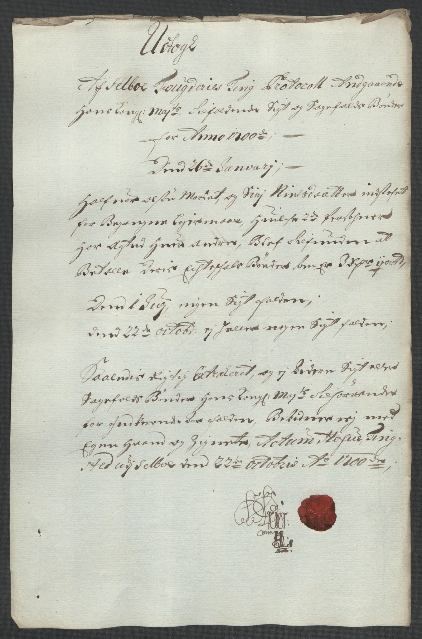 Rentekammeret inntil 1814, Reviderte regnskaper, Fogderegnskap, AV/RA-EA-4092/R61/L4107: Fogderegnskap Strinda og Selbu, 1698-1700, p. 366