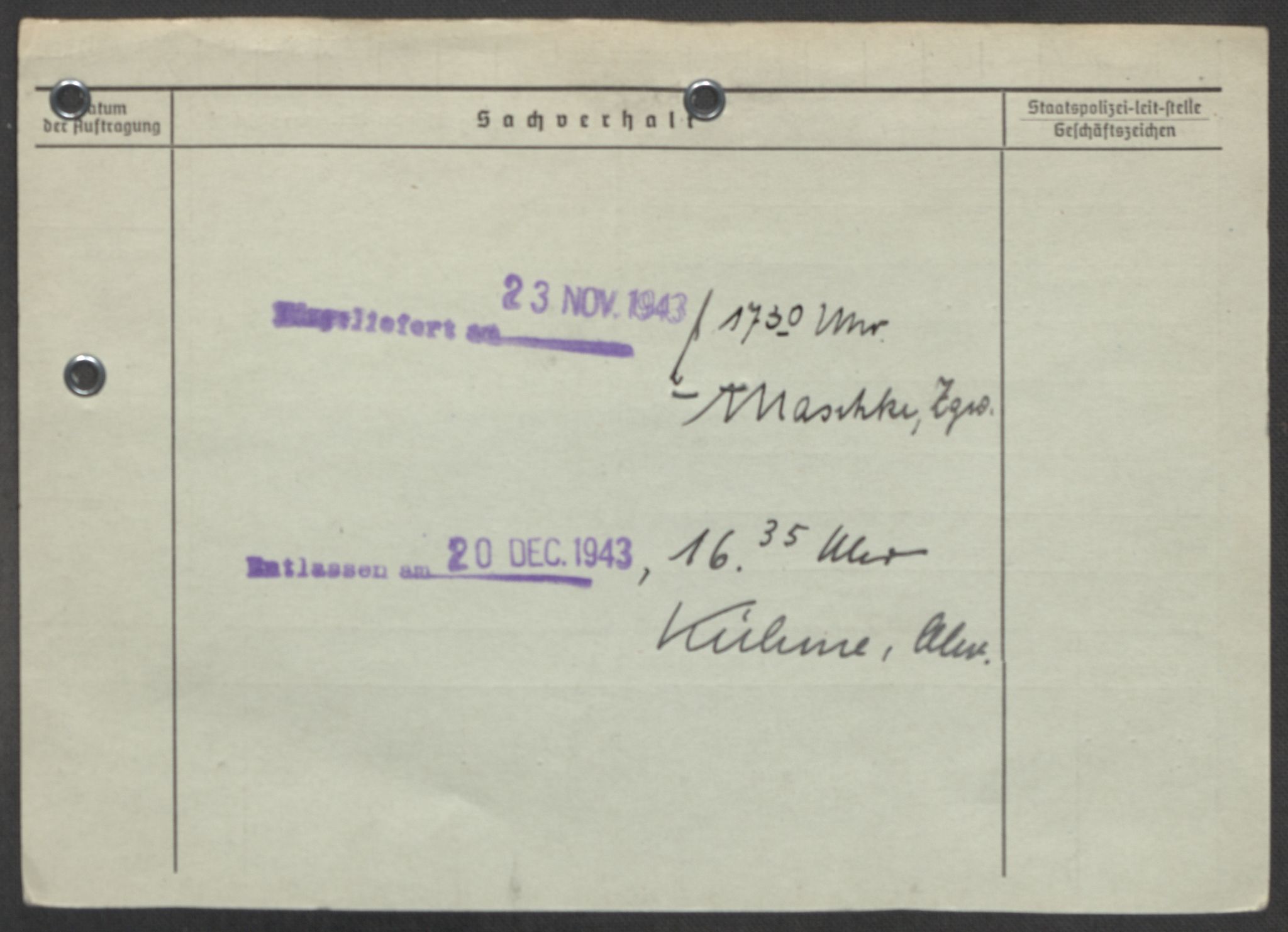 Befehlshaber der Sicherheitspolizei und des SD, AV/RA-RAFA-5969/E/Ea/Eaa/L0009: Register over norske fanger i Møllergata 19: Ru-Sy, 1940-1945, p. 375