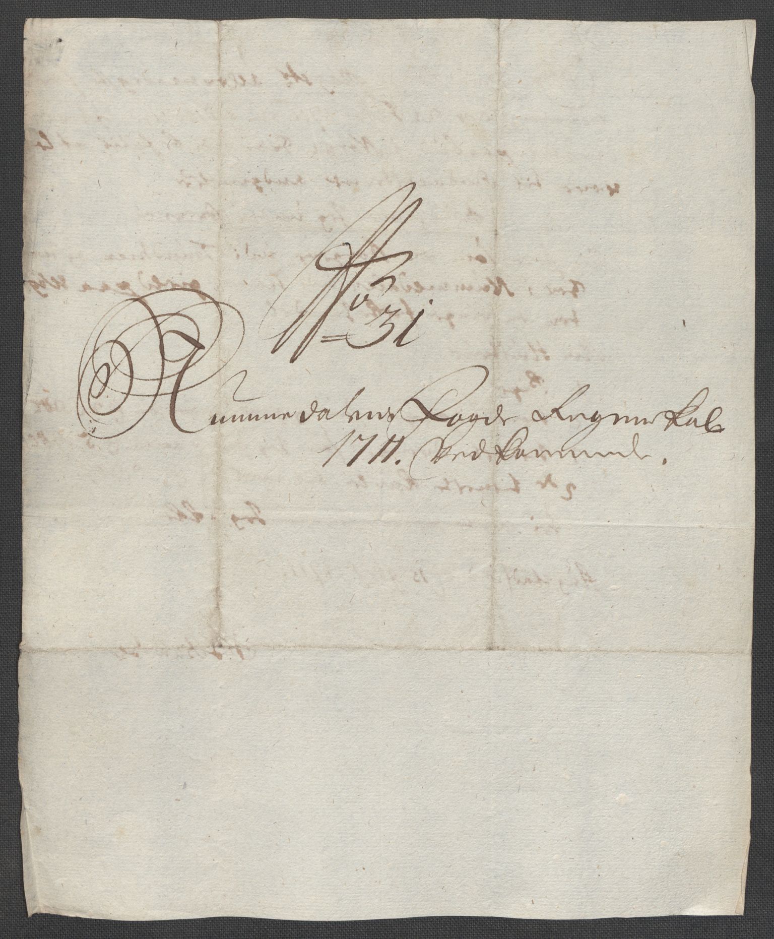 Rentekammeret inntil 1814, Reviderte regnskaper, Fogderegnskap, RA/EA-4092/R64/L4432: Fogderegnskap Namdal, 1711, p. 400