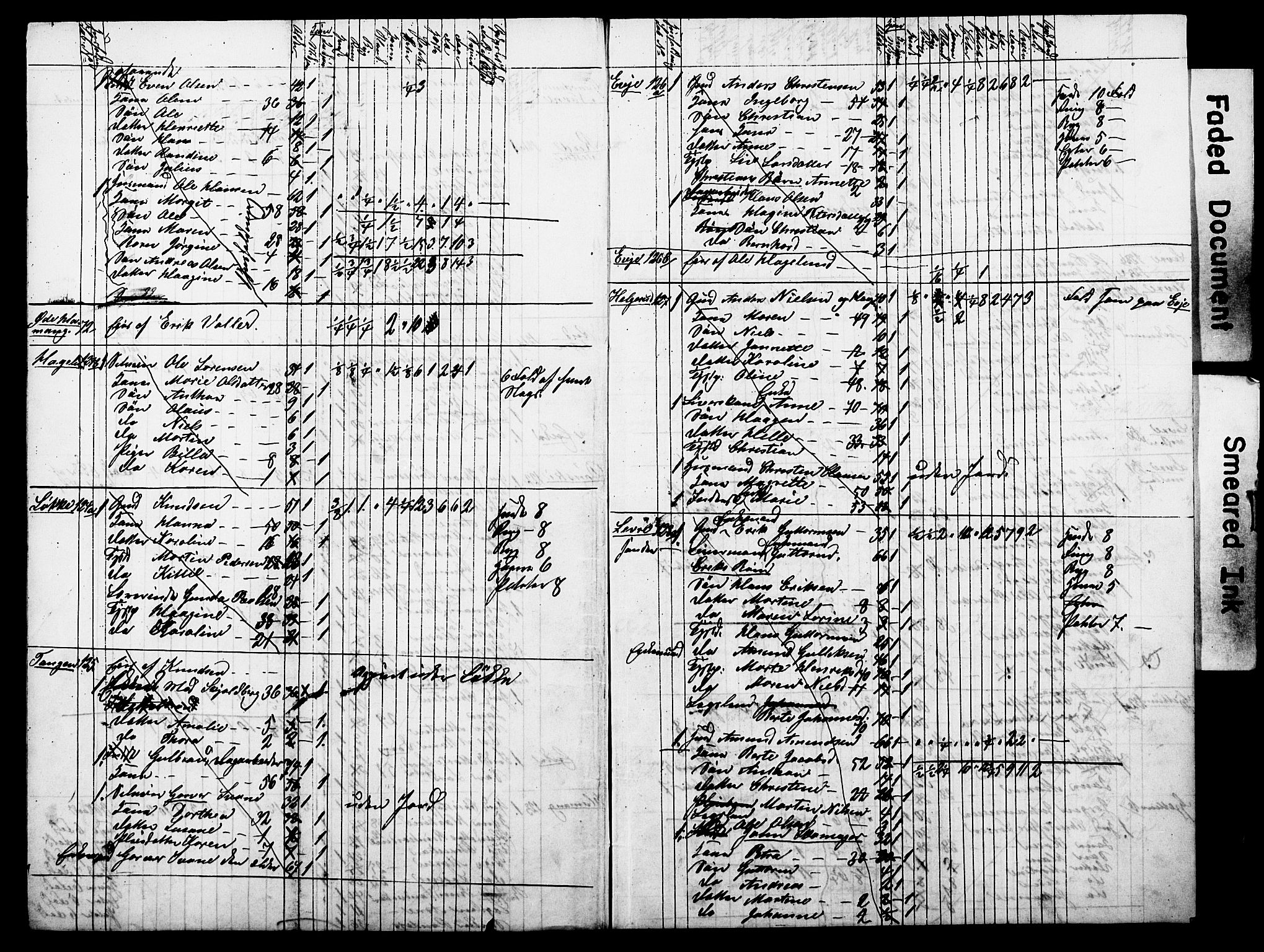 SAO, Census 1855 for Asker, 1855, p. 176