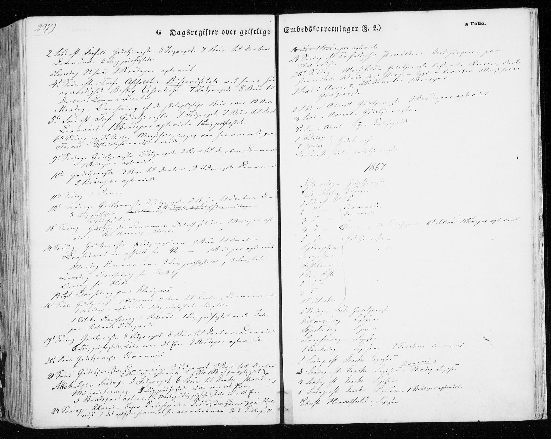 Skjervøy sokneprestkontor, SATØ/S-1300/H/Ha/Haa/L0007kirke: Parish register (official) no. 7, 1860-1870, p. 237