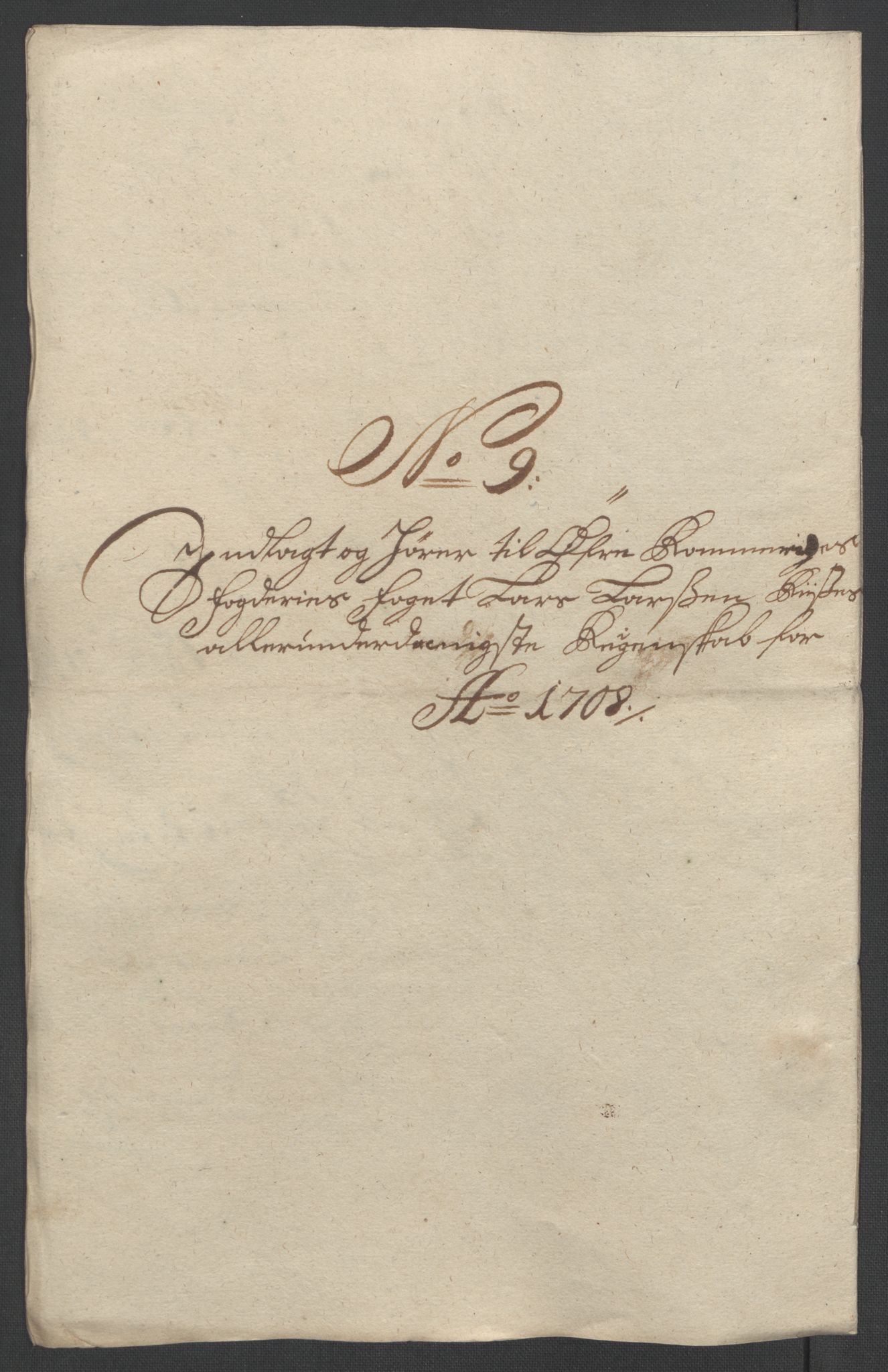 Rentekammeret inntil 1814, Reviderte regnskaper, Fogderegnskap, RA/EA-4092/R12/L0719: Fogderegnskap Øvre Romerike, 1708-1709, p. 168