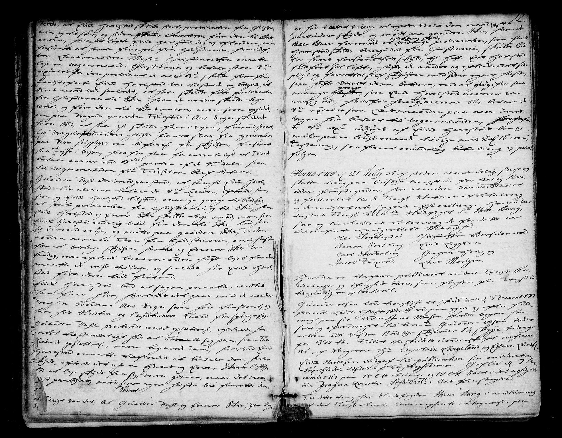 Follo sorenskriveri, AV/SAO-A-10274/F/Fb/Fba/L0032: Tingbok, 1718-1721, p. 11b-12a