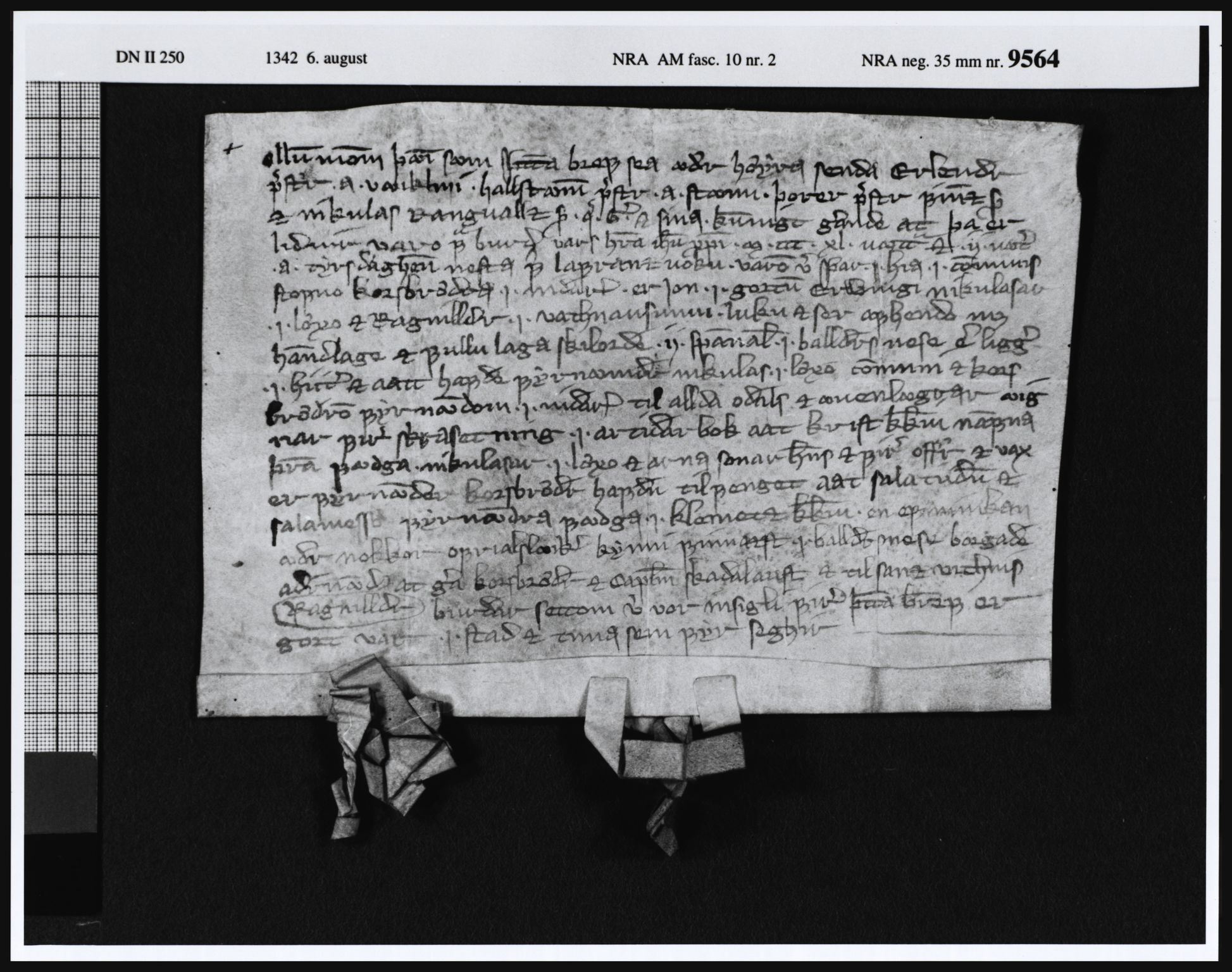 Riksarkivets diplomsamling, AV/RA-EA-5965/F05/L0031: NRA AM fasc. 9 nr. 13 - fasc. 10 nr. 2, 1333-1356, p. 42