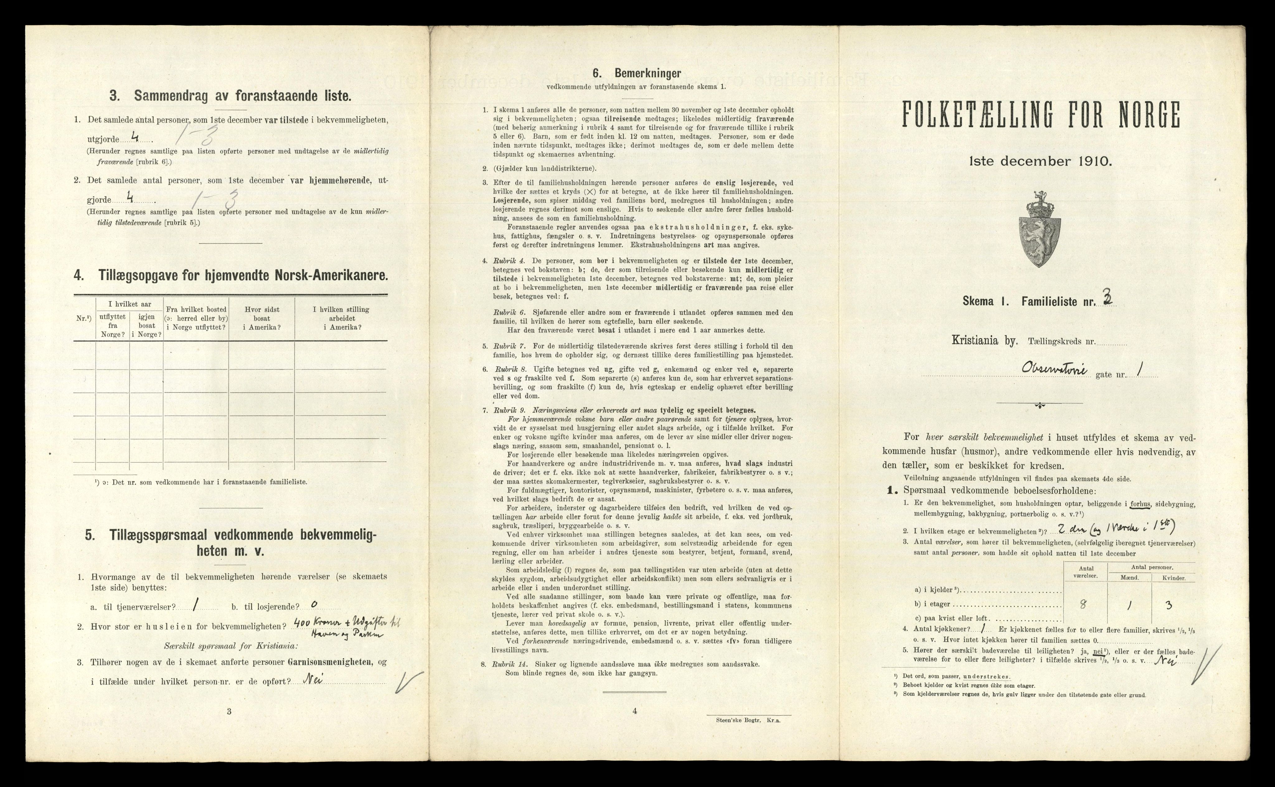 RA, 1910 census for Kristiania, 1910, p. 72761