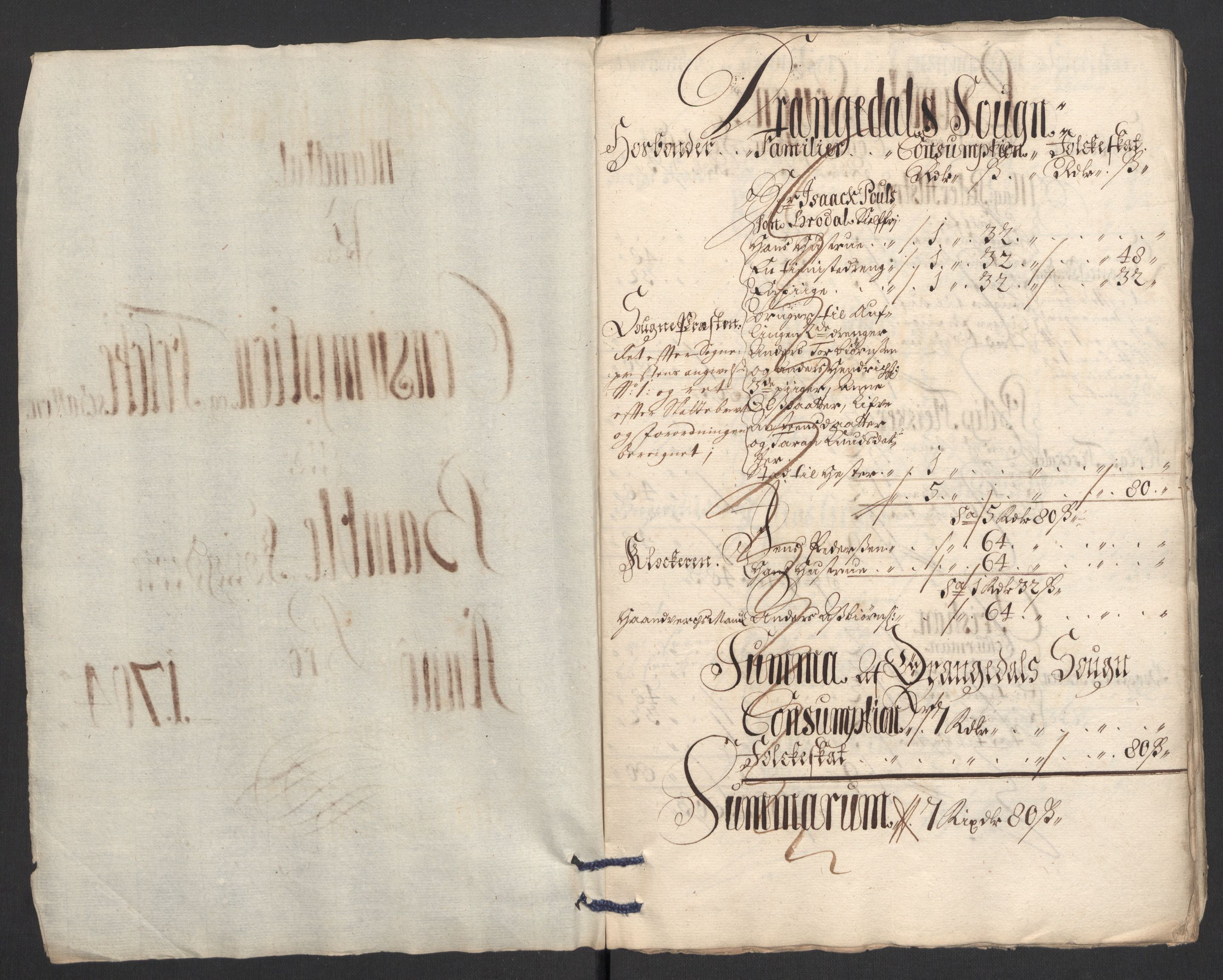 Rentekammeret inntil 1814, Reviderte regnskaper, Fogderegnskap, AV/RA-EA-4092/R36/L2112: Fogderegnskap Øvre og Nedre Telemark og Bamble, 1704, p. 189