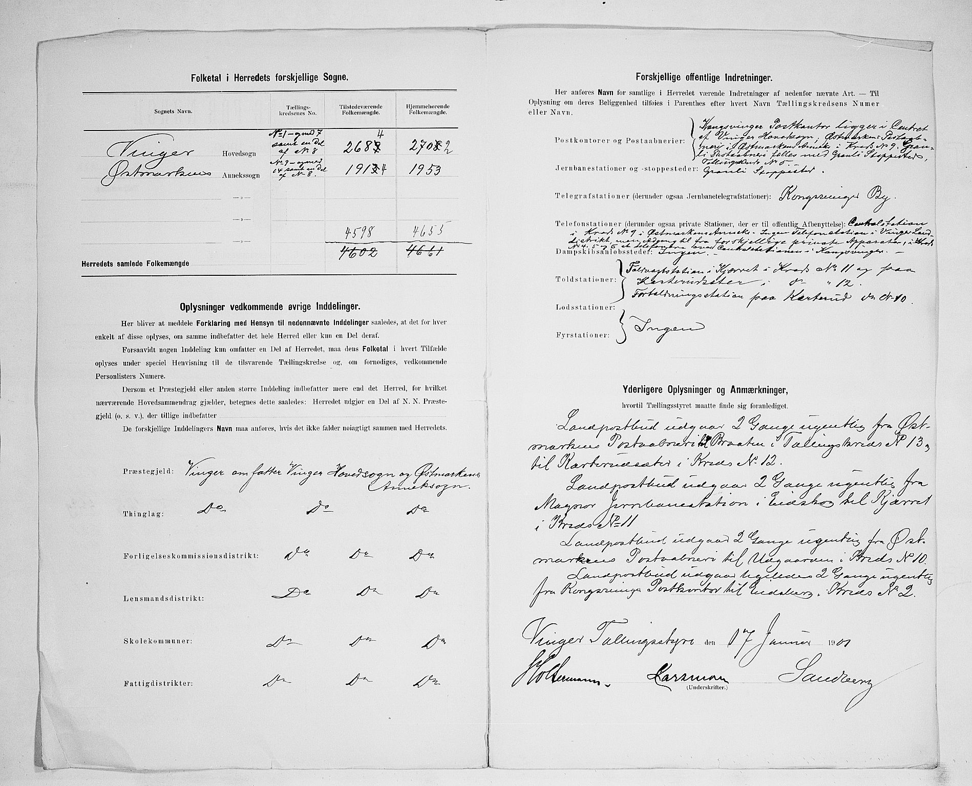 SAH, 1900 census for Vinger, 1900, p. 4