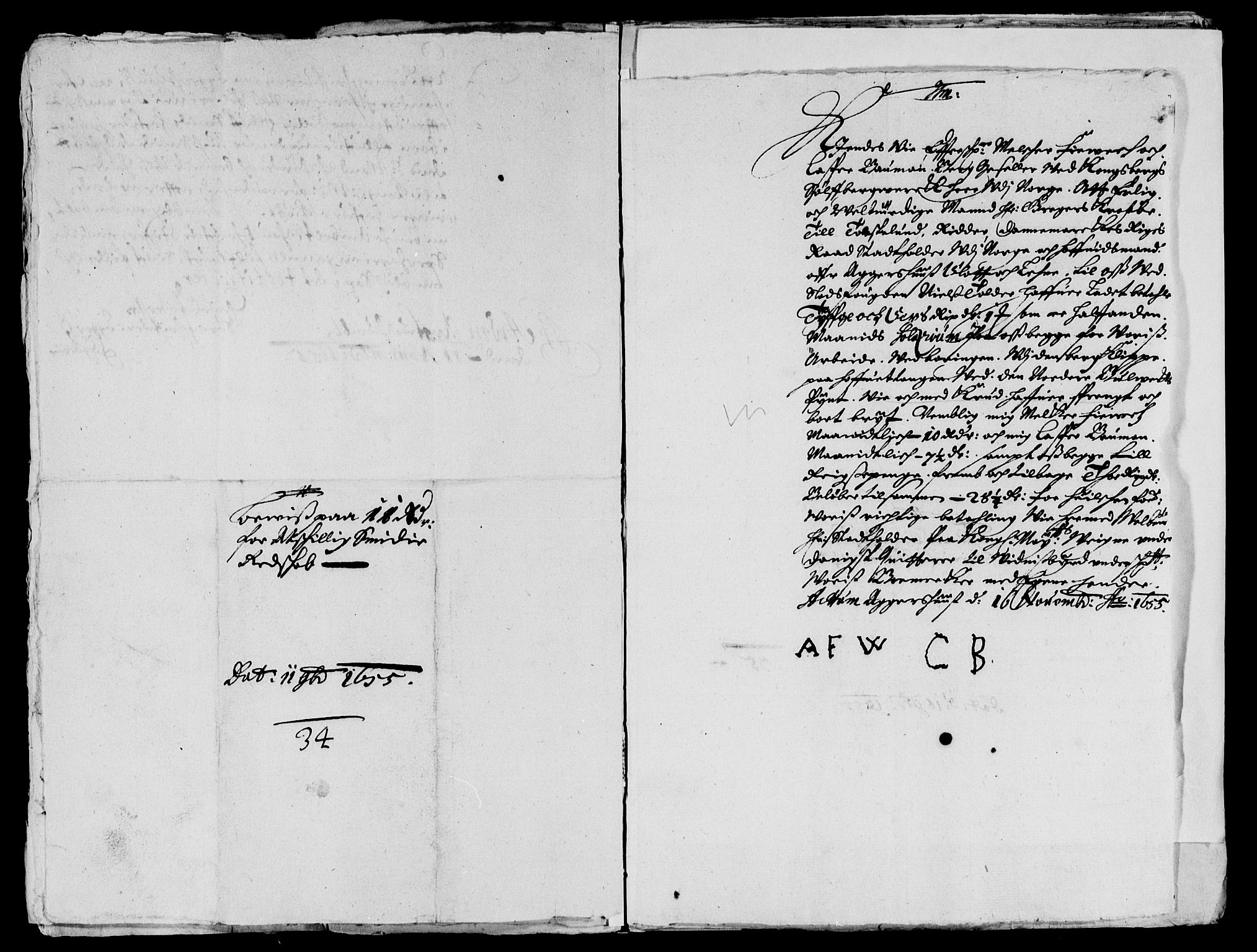 Rentekammeret inntil 1814, Reviderte regnskaper, Lensregnskaper, AV/RA-EA-5023/R/Rb/Rba/L0232: Akershus len, 1652-1656