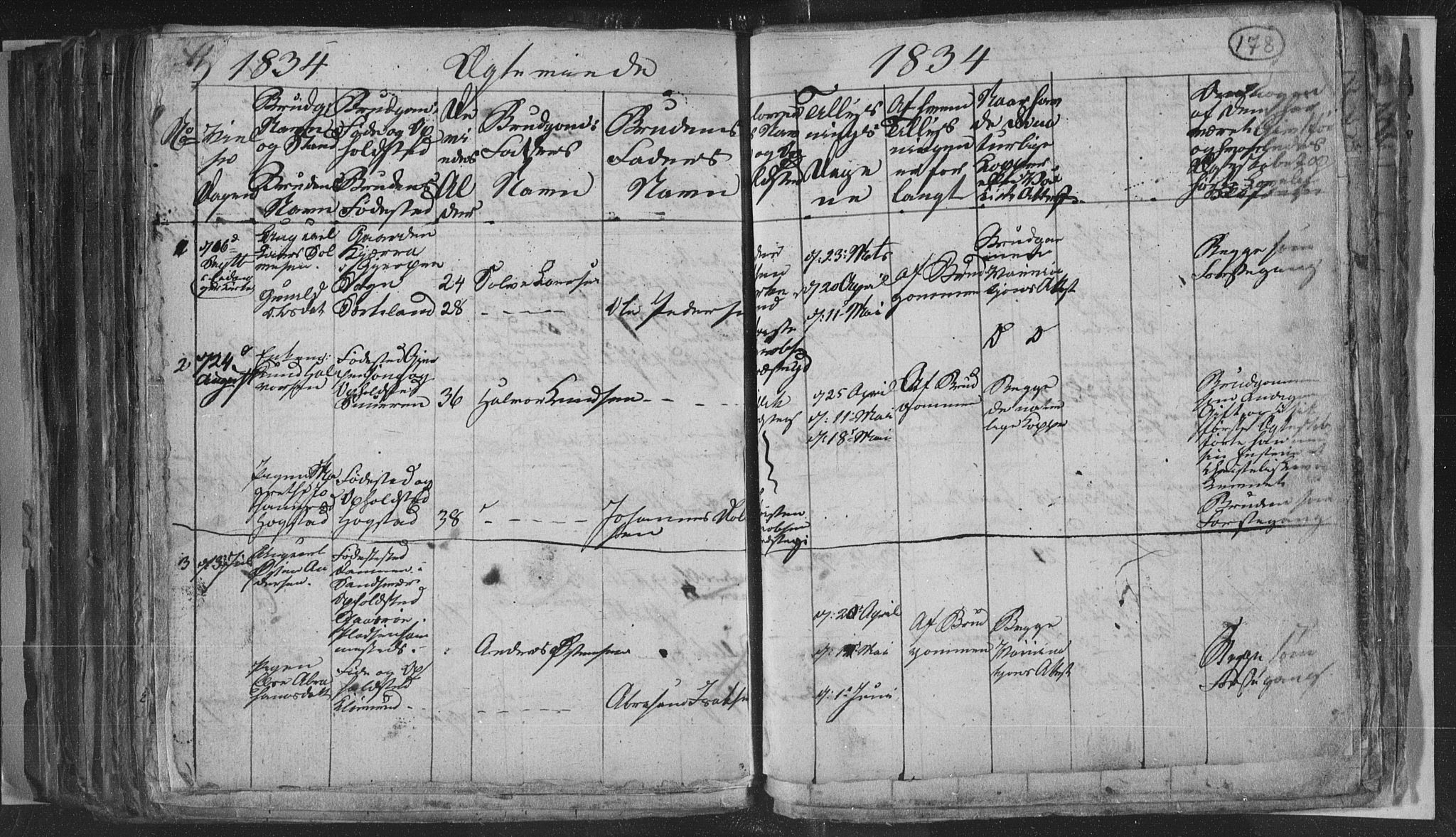 Siljan kirkebøker, SAKO/A-300/G/Ga/L0001: Parish register (copy) no. 1, 1827-1847, p. 178